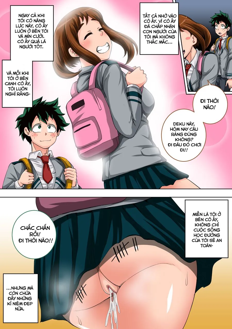 HentaiVN.net - Ảnh 13 - Boku no Harem Academia (Boku no Hero Academia) [Học viện Harem của tôi] - Chap 3.3: Hồi kết