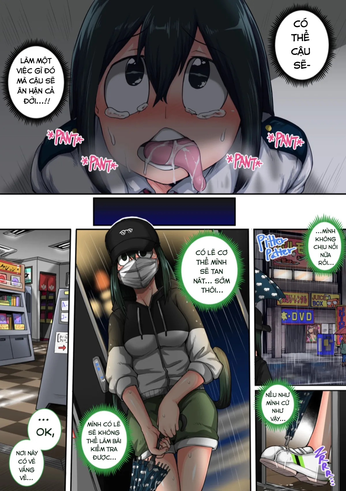 HentaiVN.net - Ảnh 12 - Boku no Harem Academia (Boku no Hero Academia) [Học viện Harem của tôi] - Chap 6.1: Ếch ộp