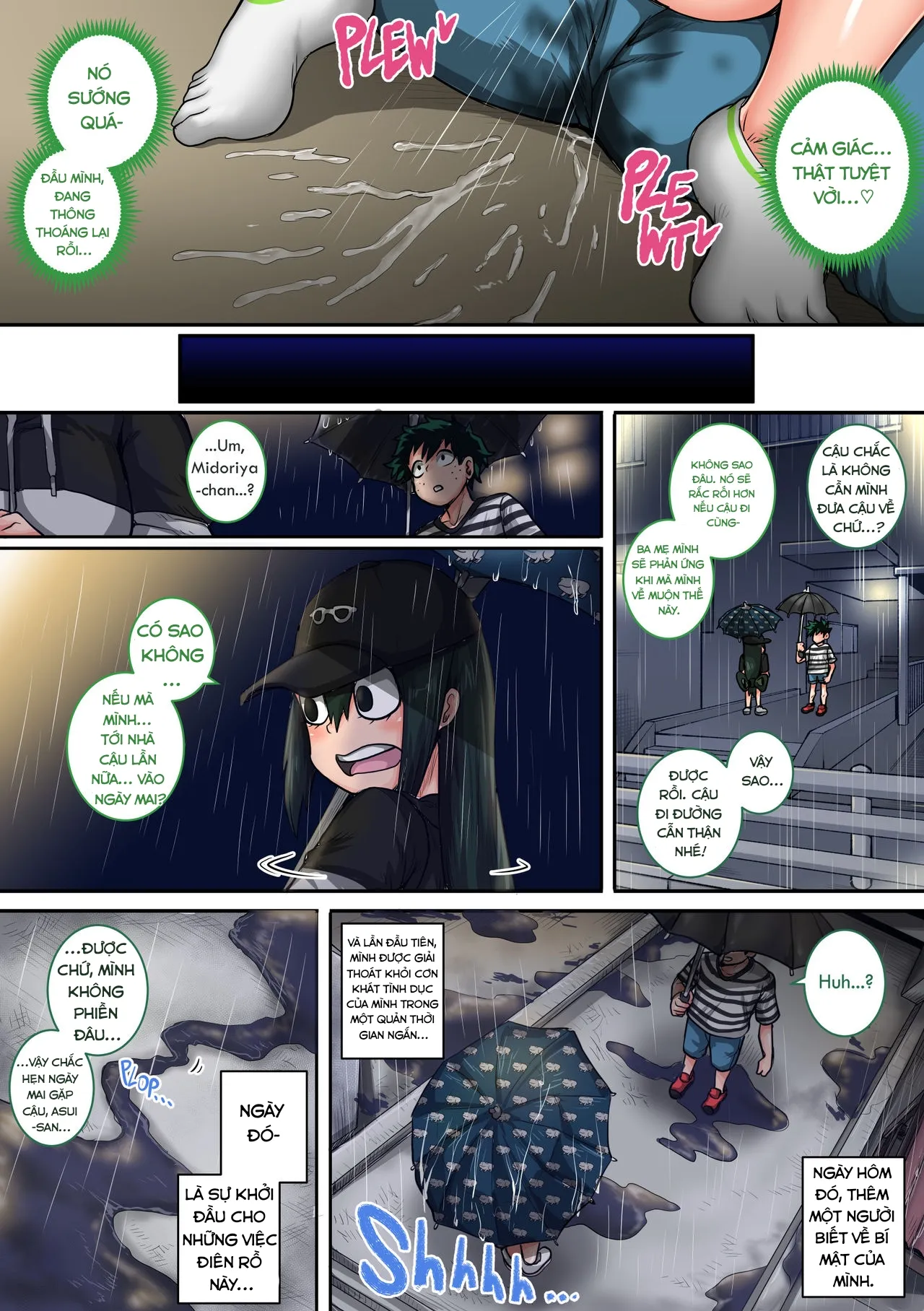HentaiVN.net - Ảnh 29 - Boku no Harem Academia (Boku no Hero Academia) [Học viện Harem của tôi] - Chap 6.1: Ếch ộp