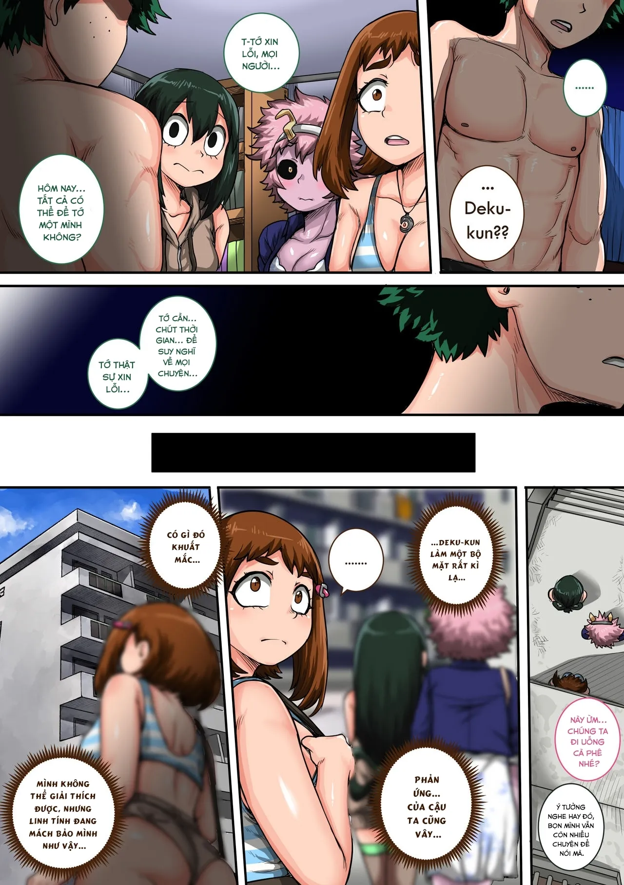 HentaiVN.net - Ảnh 13 - Boku no Harem Academia (Boku no Hero Academia) [Học viện Harem của tôi] - Chap 6.4: Lựa chọn khó khăn