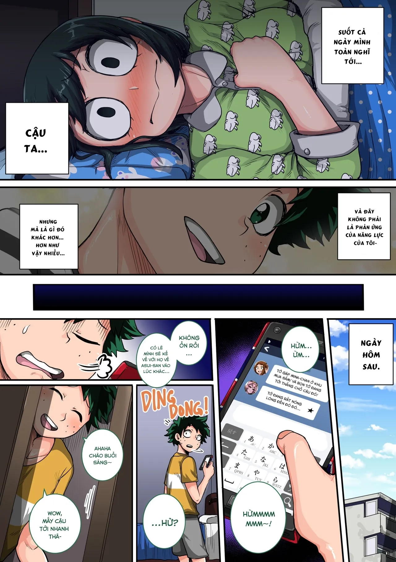 HentaiVN.net - Ảnh 3 - Boku no Harem Academia (Boku no Hero Academia) [Học viện Harem của tôi] - Chap 6.4: Lựa chọn khó khăn
