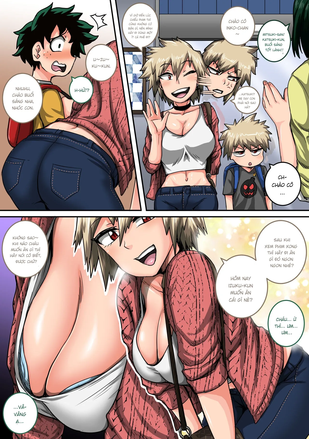 HentaiVN.net - Ảnh 11 - Boku no Harem Academia (Boku no Hero Academia) [Học viện Harem của tôi] - Chap Doodle (mitsuki bakugou) 2