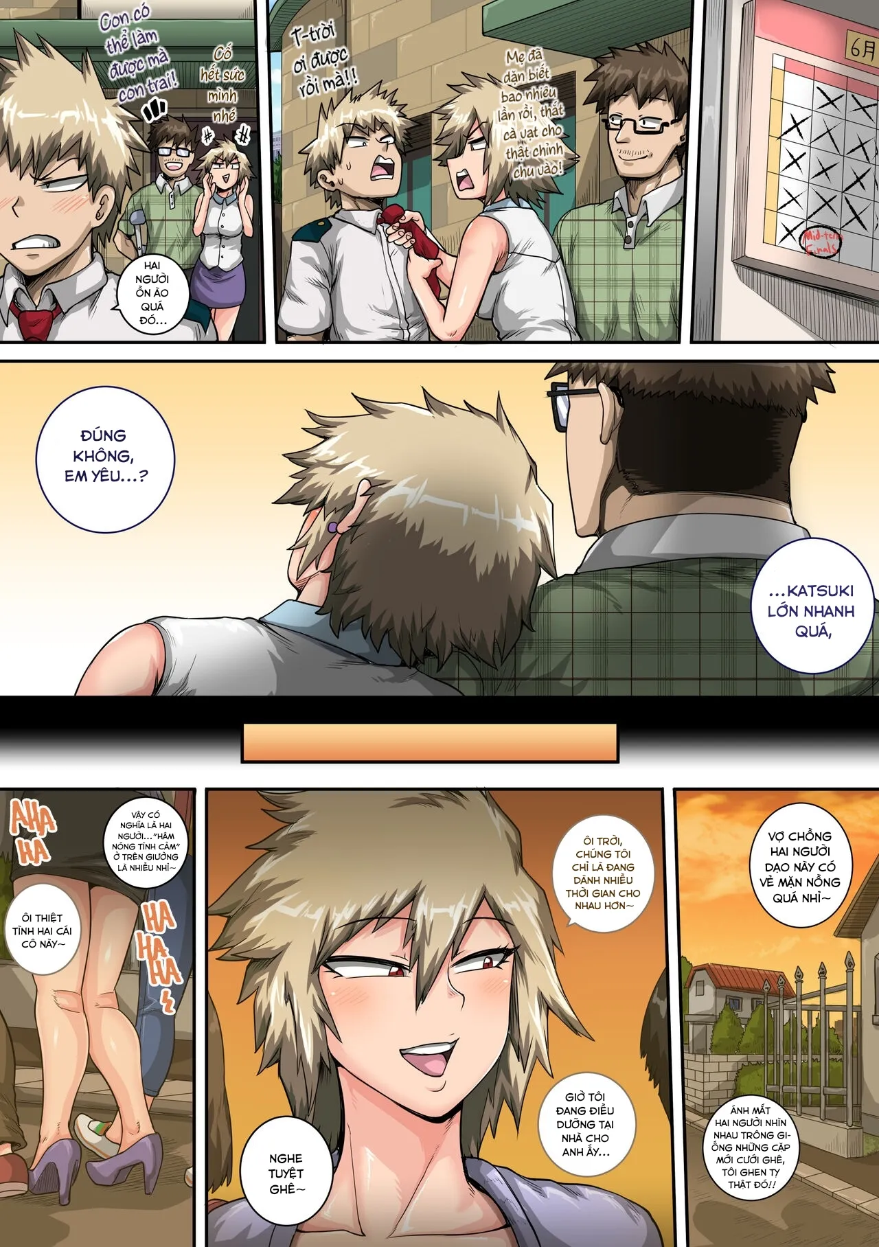 HentaiVN.net - Ảnh 14 - Boku no Harem Academia (Boku no Hero Academia) [Học viện Harem của tôi] - Chap 7.1