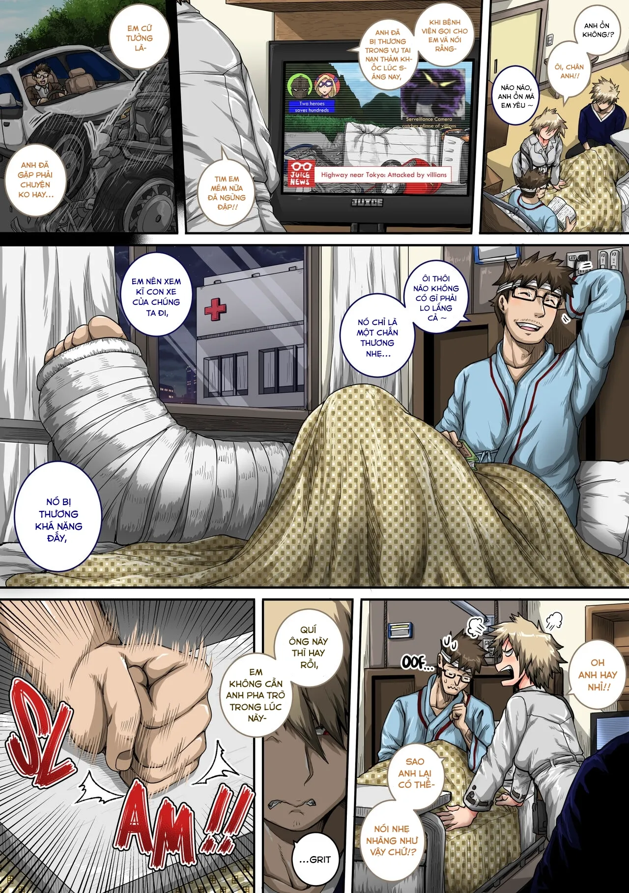 HentaiVN.net - Ảnh 3 - Boku no Harem Academia (Boku no Hero Academia) [Học viện Harem của tôi] - Chap 7.1