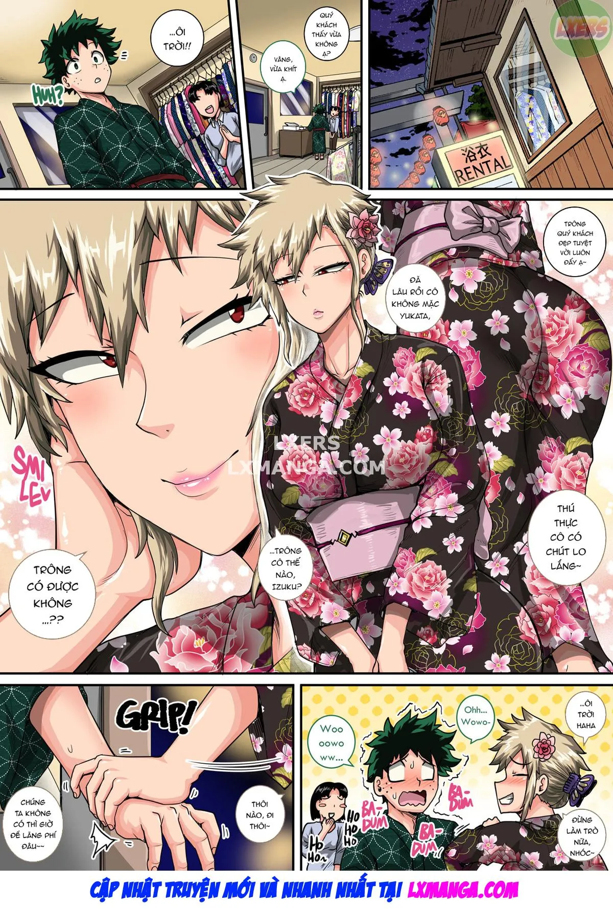 HentaiVN.net - Ảnh 19 - Boku no Harem Academia (Boku no Hero Academia) [Học viện Harem của tôi] - Chap 7.2