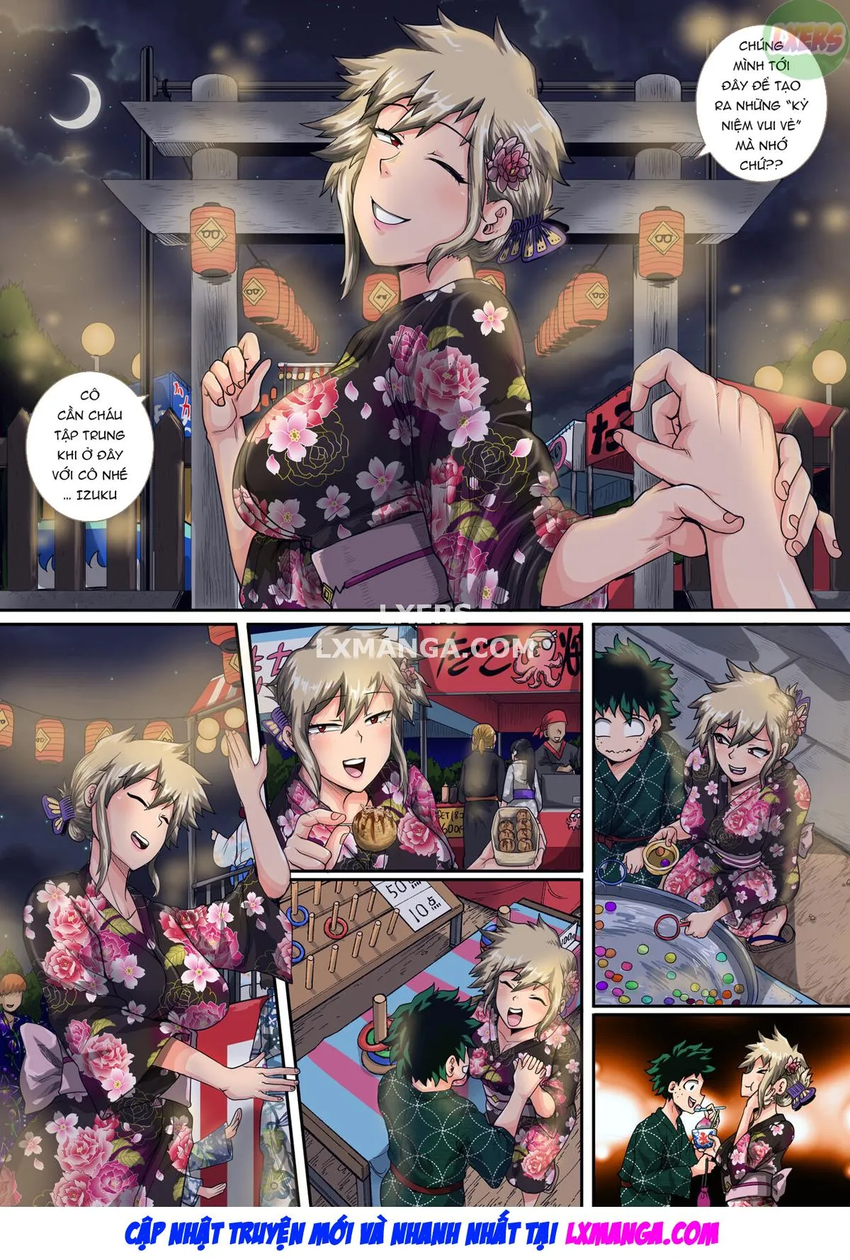 HentaiVN.net - Ảnh 20 - Boku no Harem Academia (Boku no Hero Academia) [Học viện Harem của tôi] - Chap 7.2