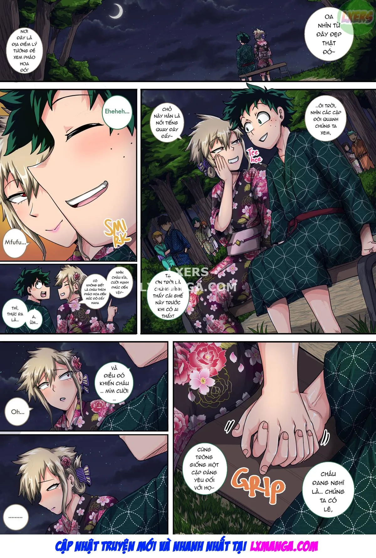 HentaiVN.net - Ảnh 21 - Boku no Harem Academia (Boku no Hero Academia) [Học viện Harem của tôi] - Chap 7.2