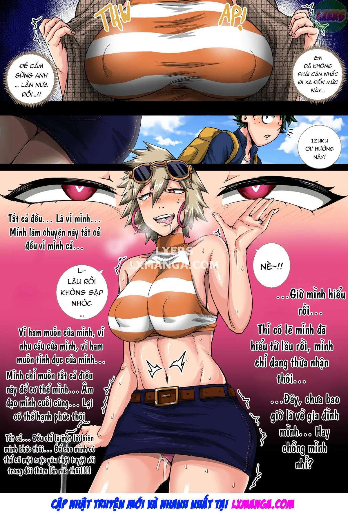 HentaiVN.net - Ảnh 41 - Boku no Harem Academia (Boku no Hero Academia) [Học viện Harem của tôi] - Chap 7.2