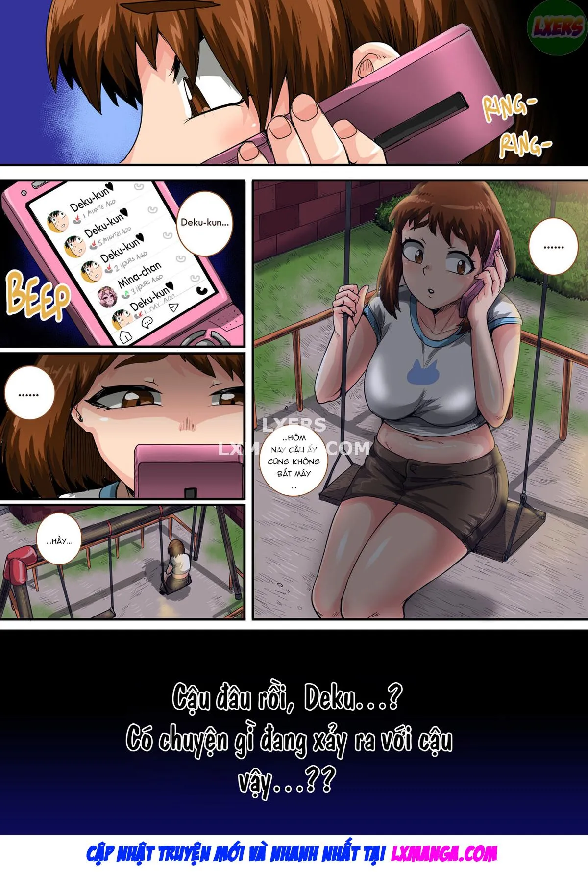 HentaiVN.net - Ảnh 55 - Boku no Harem Academia (Boku no Hero Academia) [Học viện Harem của tôi] - Chap 7.2