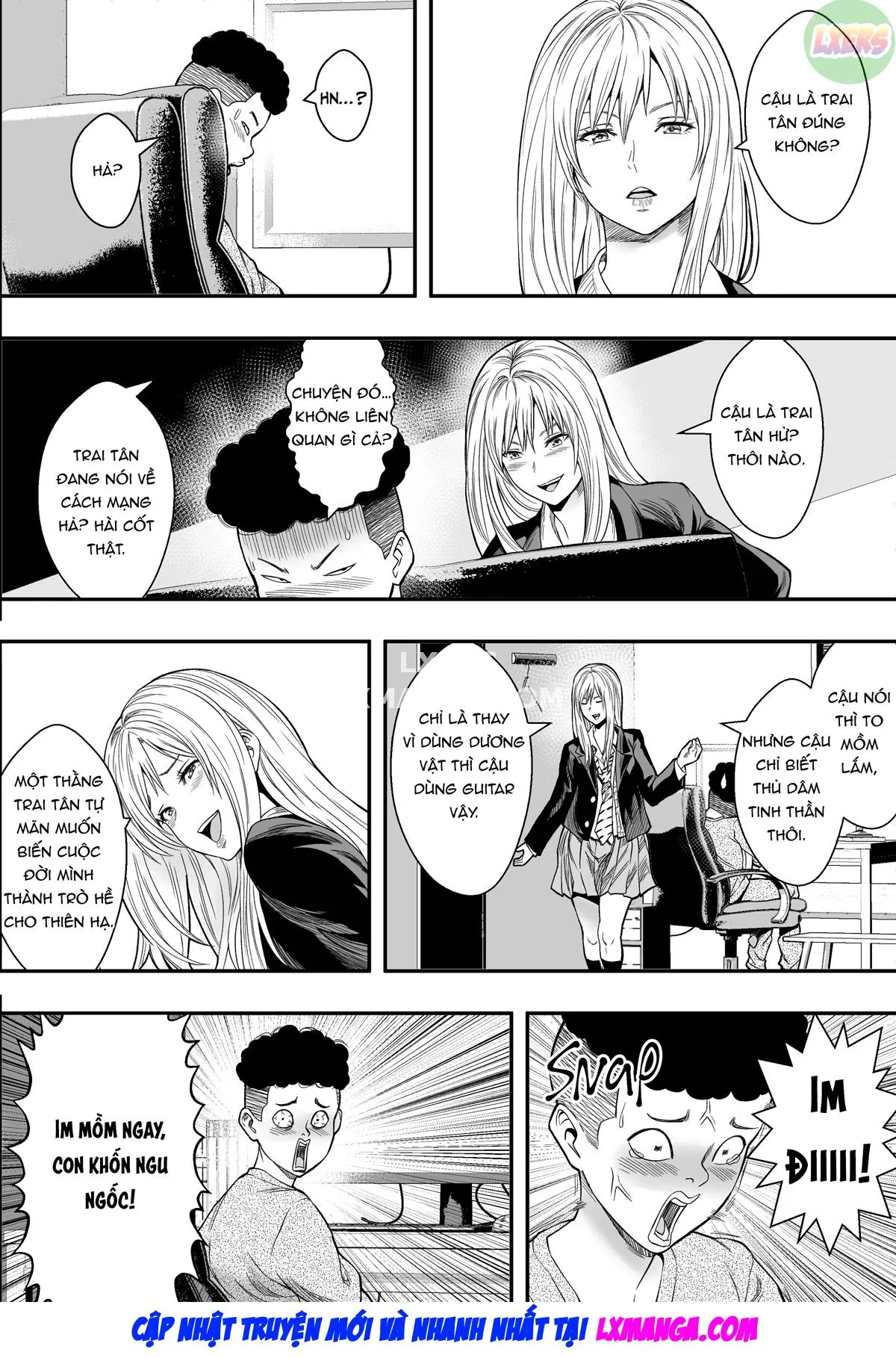 HentaiVN.net - Ảnh 10 - A Gyaru Harem Cures My Complex - Oneshot