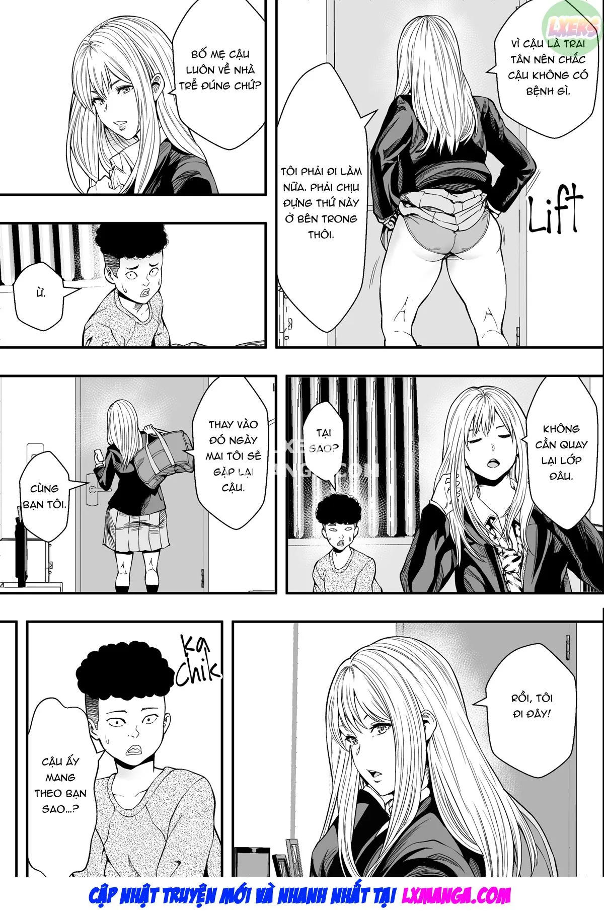 HentaiVN.net - Ảnh 25 - A Gyaru Harem Cures My Complex - Oneshot
