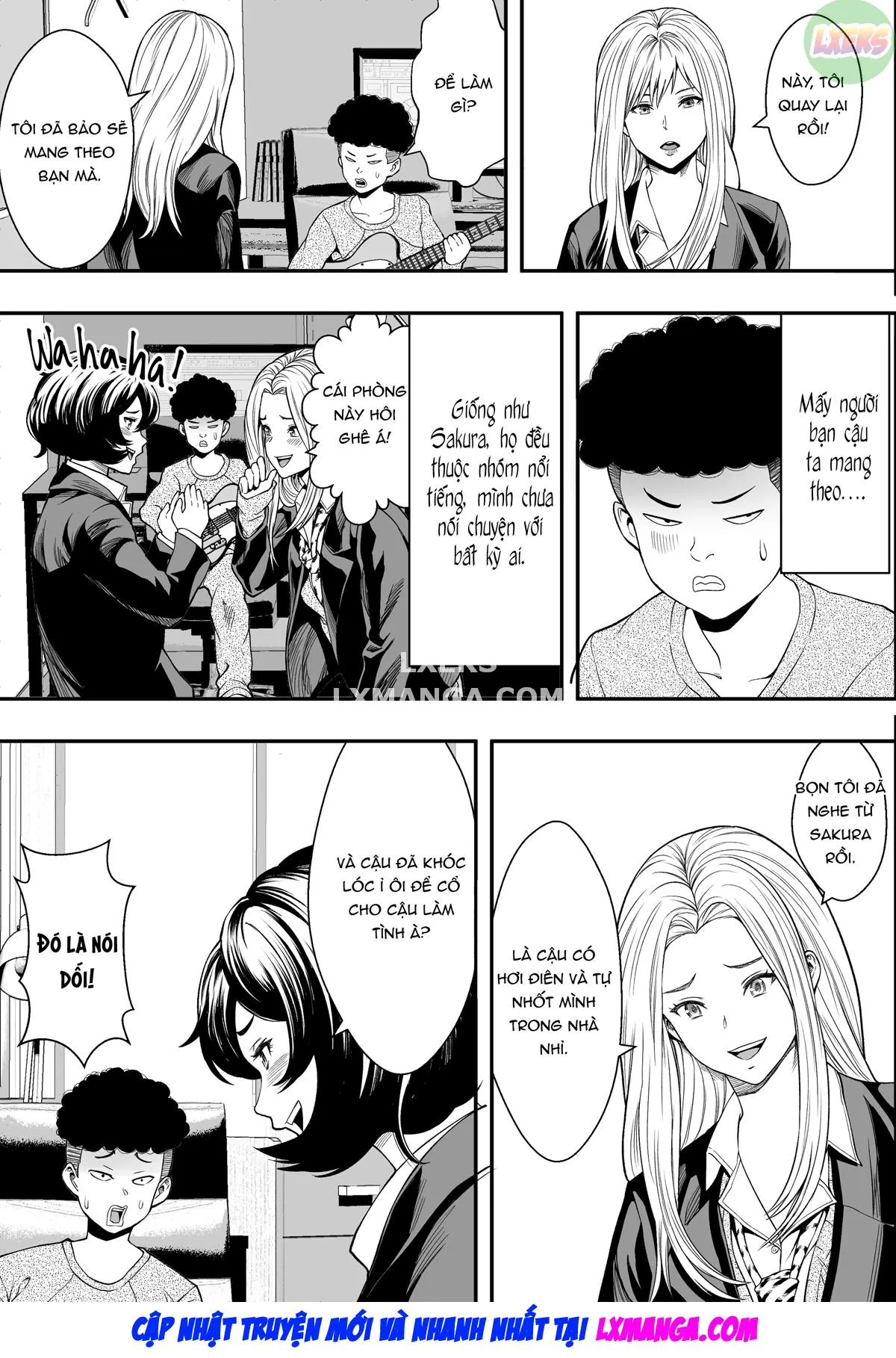 HentaiVN.net - Ảnh 27 - A Gyaru Harem Cures My Complex - Oneshot
