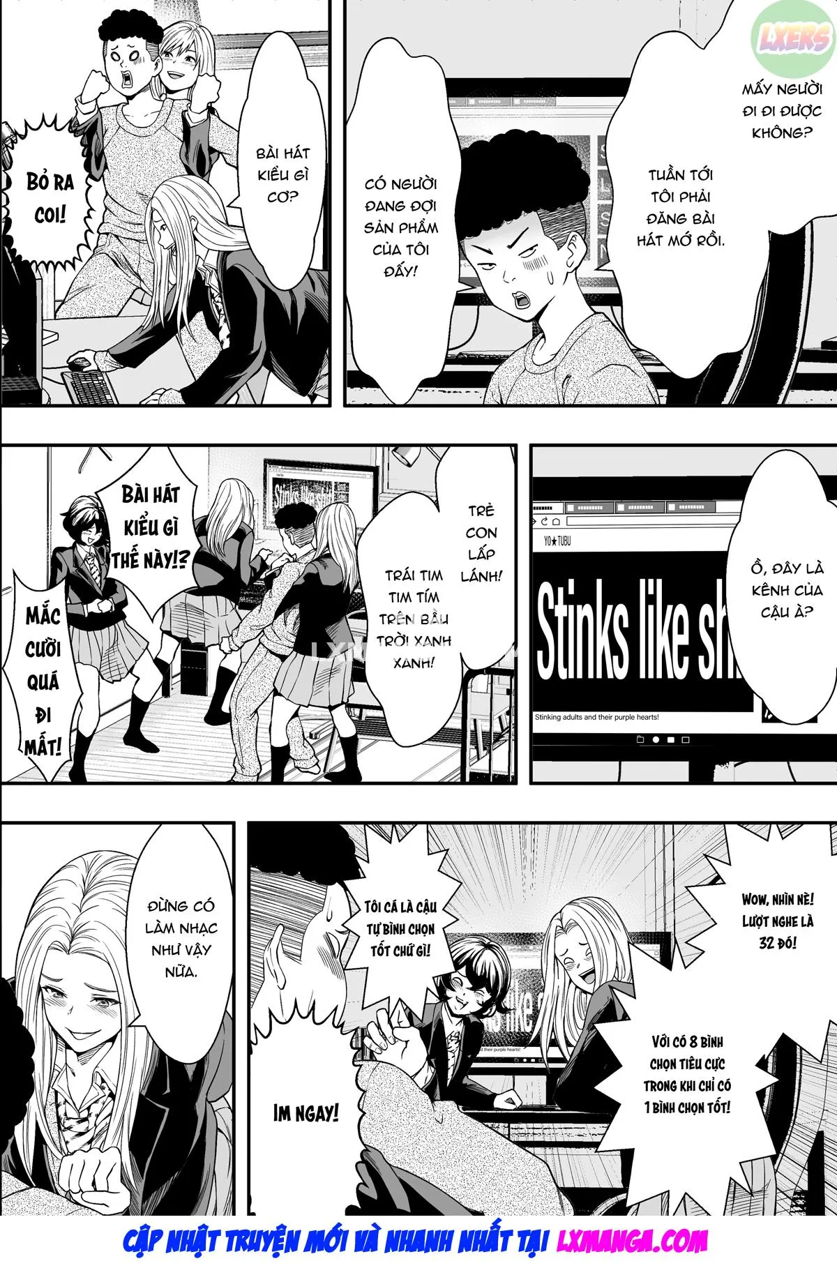 HentaiVN.net - Ảnh 28 - A Gyaru Harem Cures My Complex - Oneshot