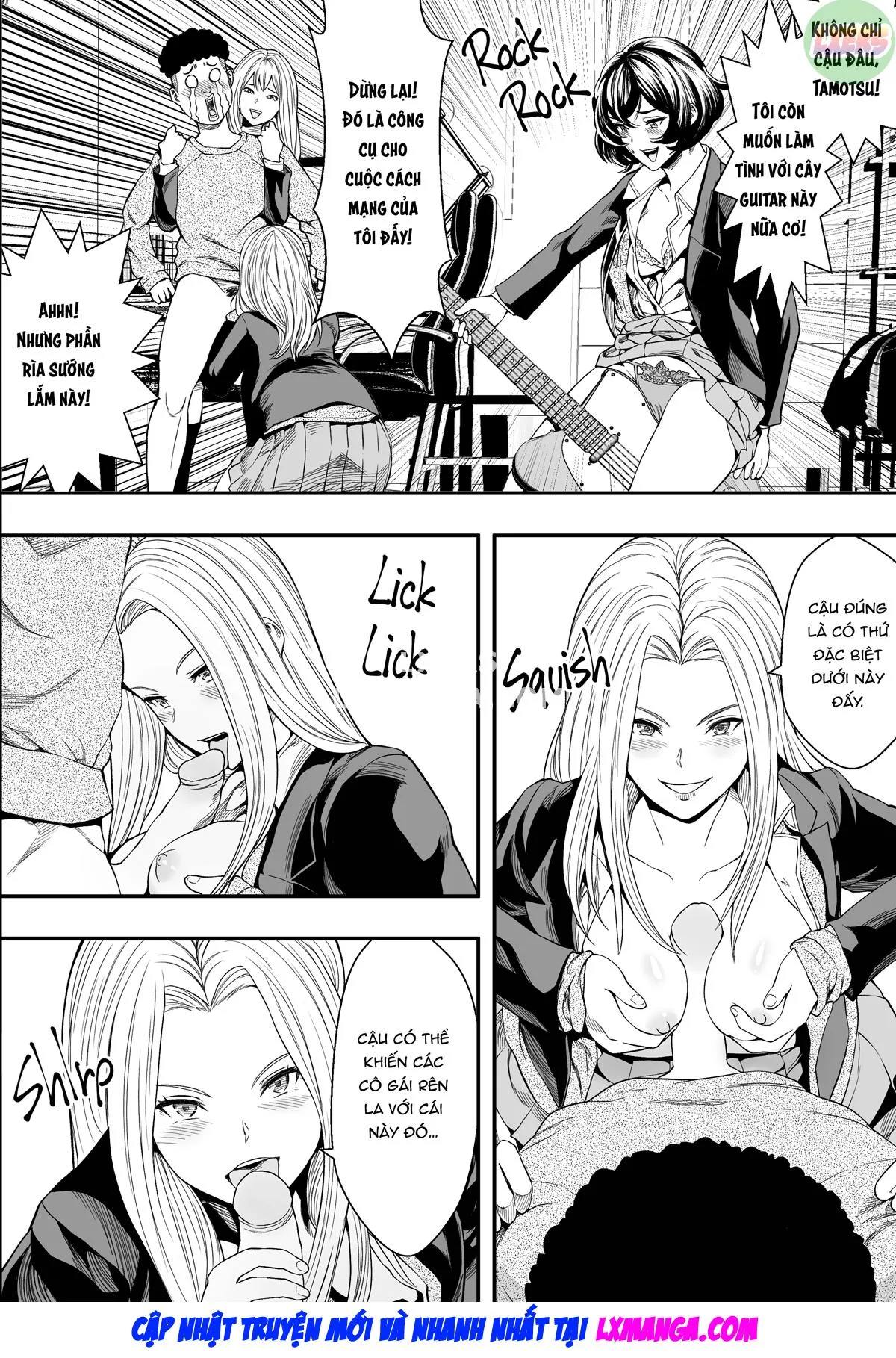 HentaiVN.net - Ảnh 30 - A Gyaru Harem Cures My Complex - Oneshot
