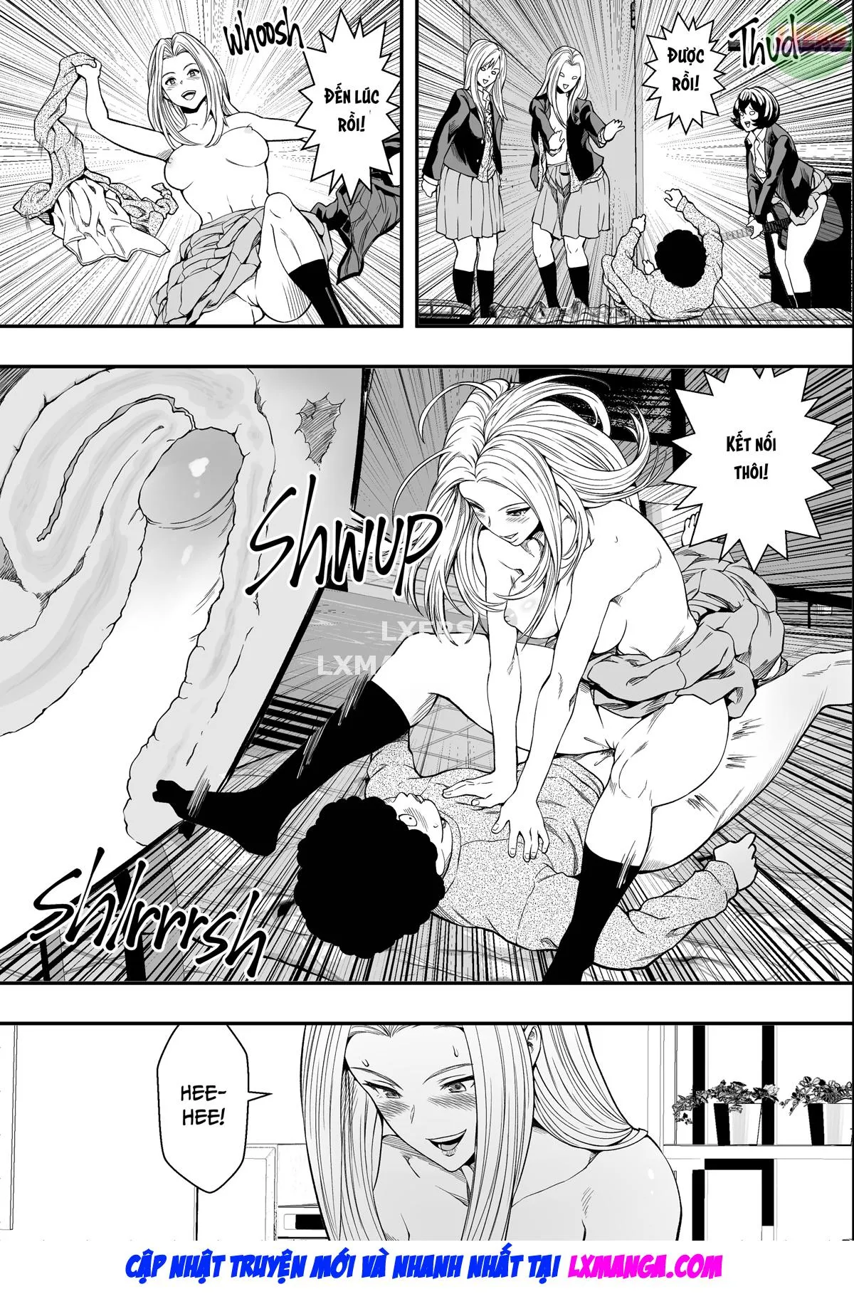 HentaiVN.net - Ảnh 31 - A Gyaru Harem Cures My Complex - Oneshot