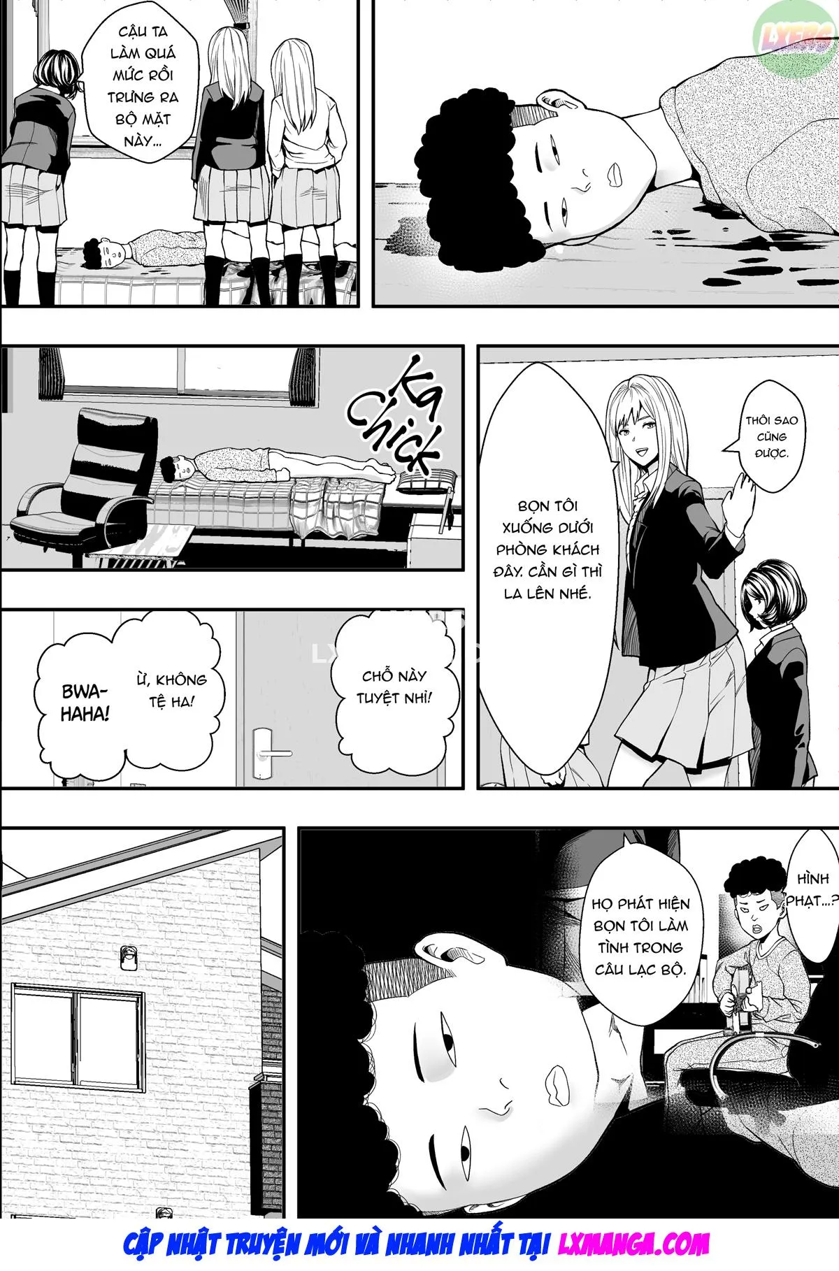 HentaiVN.net - Ảnh 40 - A Gyaru Harem Cures My Complex - Oneshot
