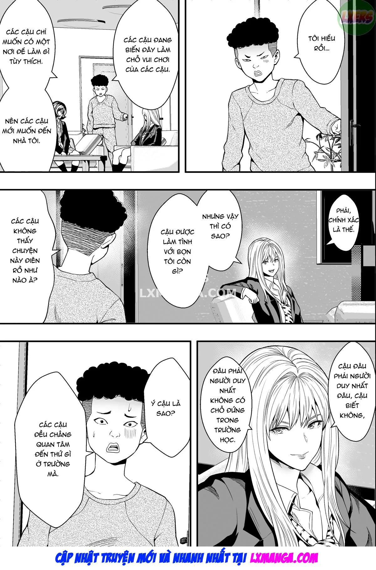 HentaiVN.net - Ảnh 41 - A Gyaru Harem Cures My Complex - Oneshot
