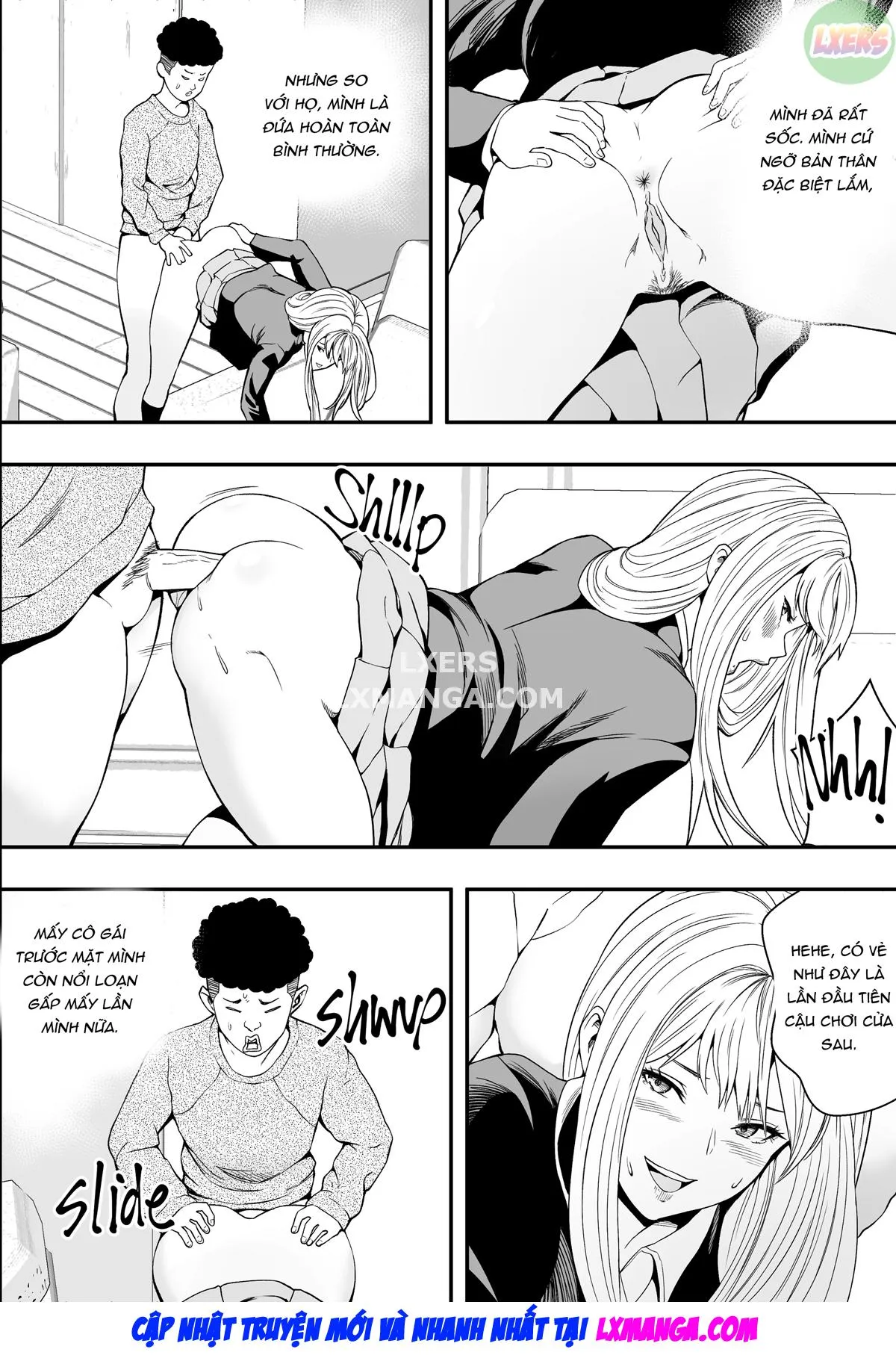 HentaiVN.net - Ảnh 44 - A Gyaru Harem Cures My Complex - Oneshot