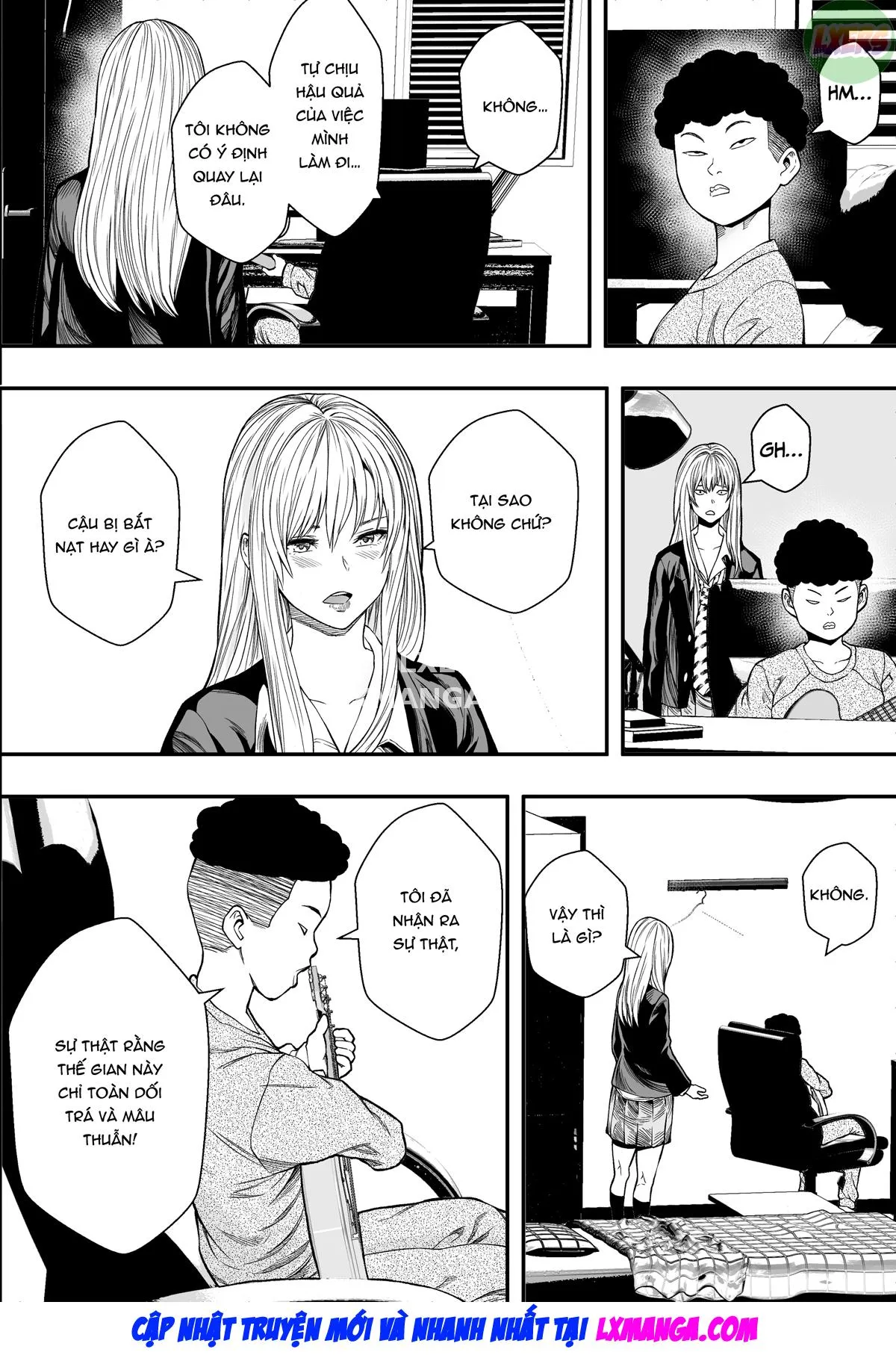 HentaiVN.net - Ảnh 8 - A Gyaru Harem Cures My Complex - Oneshot