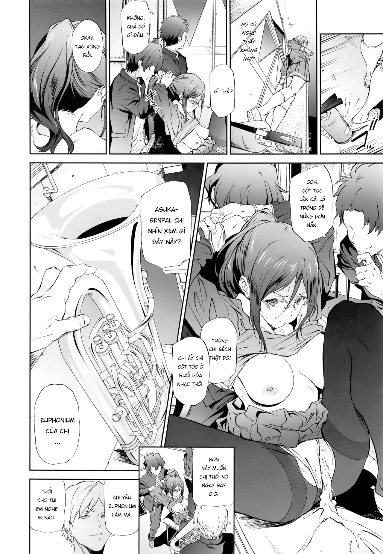HentaiVN.net - Ảnh 14 - Tôi thật tàn nhẫn khi đã bỏ rơi chị ấy, Asuka-senpai. [Asuka-senpai ni Hidoi Koto o Suru Hon] - Oneshot