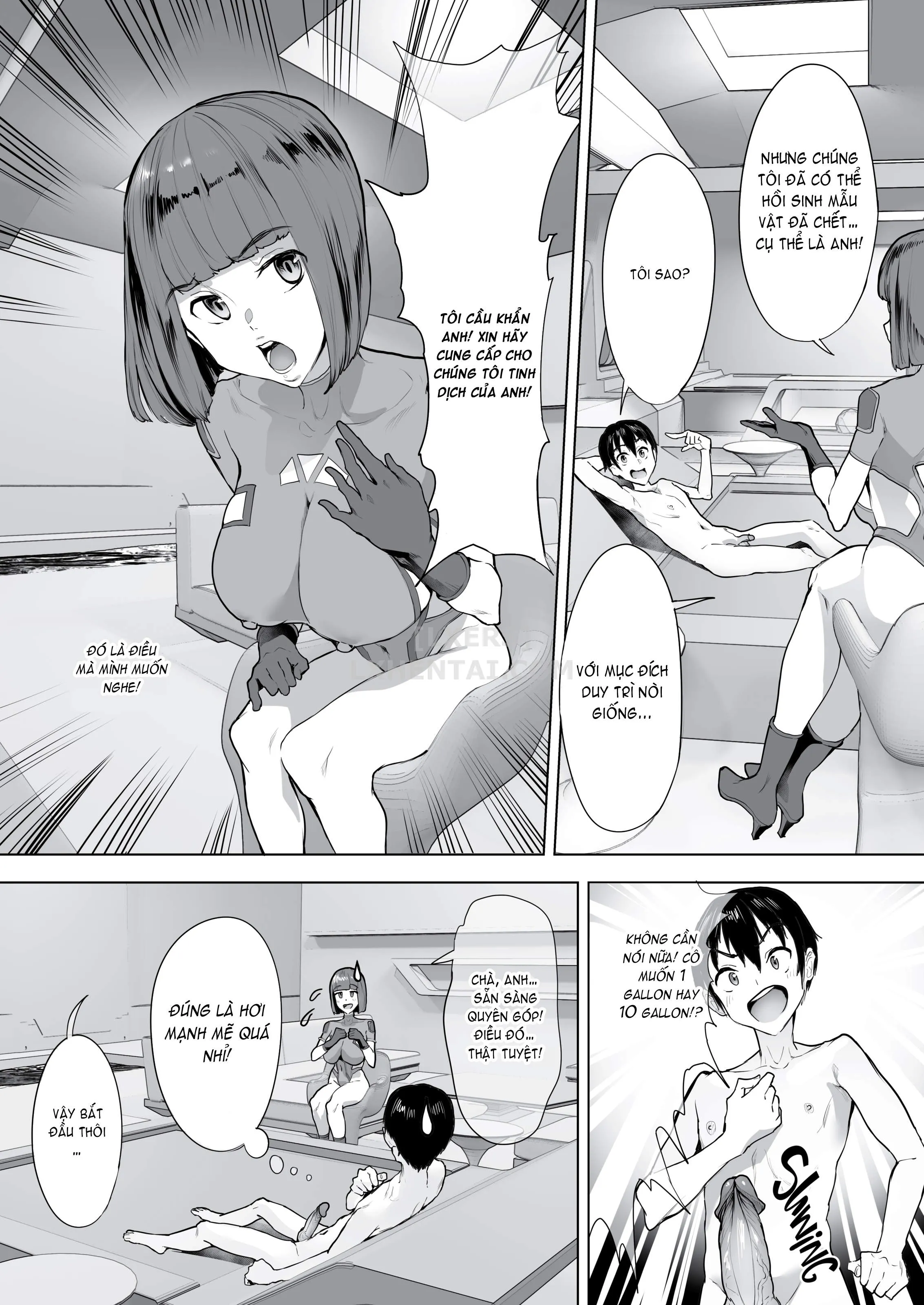 HentaiVN.net - Ảnh 13 - New Game+ With my Harem [Harem De NEWGAME+!! ~VR Eroge De Ittara Mirai Wa Harem Sekai Ni Natte Ita!? - New Game With My Harem!!] - Chap 1