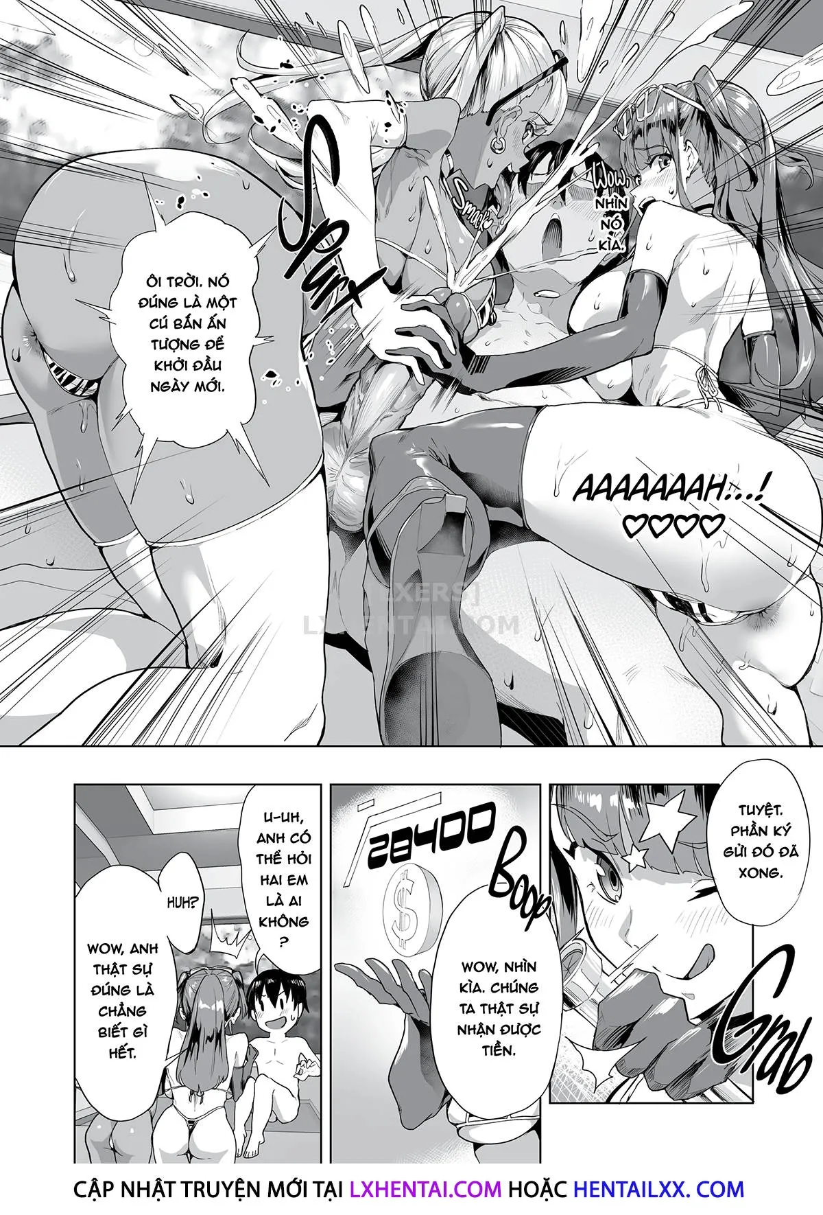HentaiVN.net - Ảnh 11 - New Game+ With my Harem [Harem De NEWGAME+!! ~VR Eroge De Ittara Mirai Wa Harem Sekai Ni Natte Ita!? - New Game With My Harem!!] - Chap 2