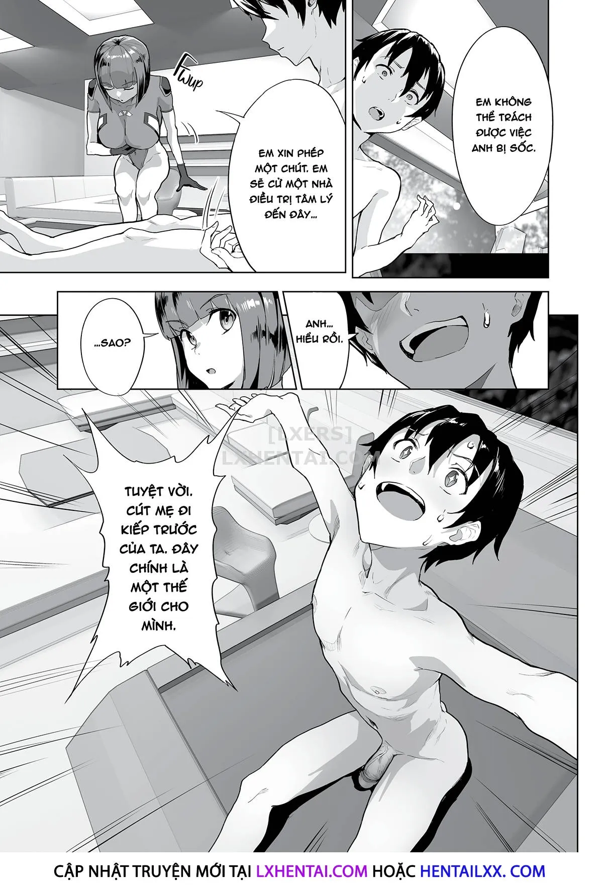 HentaiVN.net - Ảnh 6 - New Game+ With my Harem [Harem De NEWGAME+!! ~VR Eroge De Ittara Mirai Wa Harem Sekai Ni Natte Ita!? - New Game With My Harem!!] - Chap 2