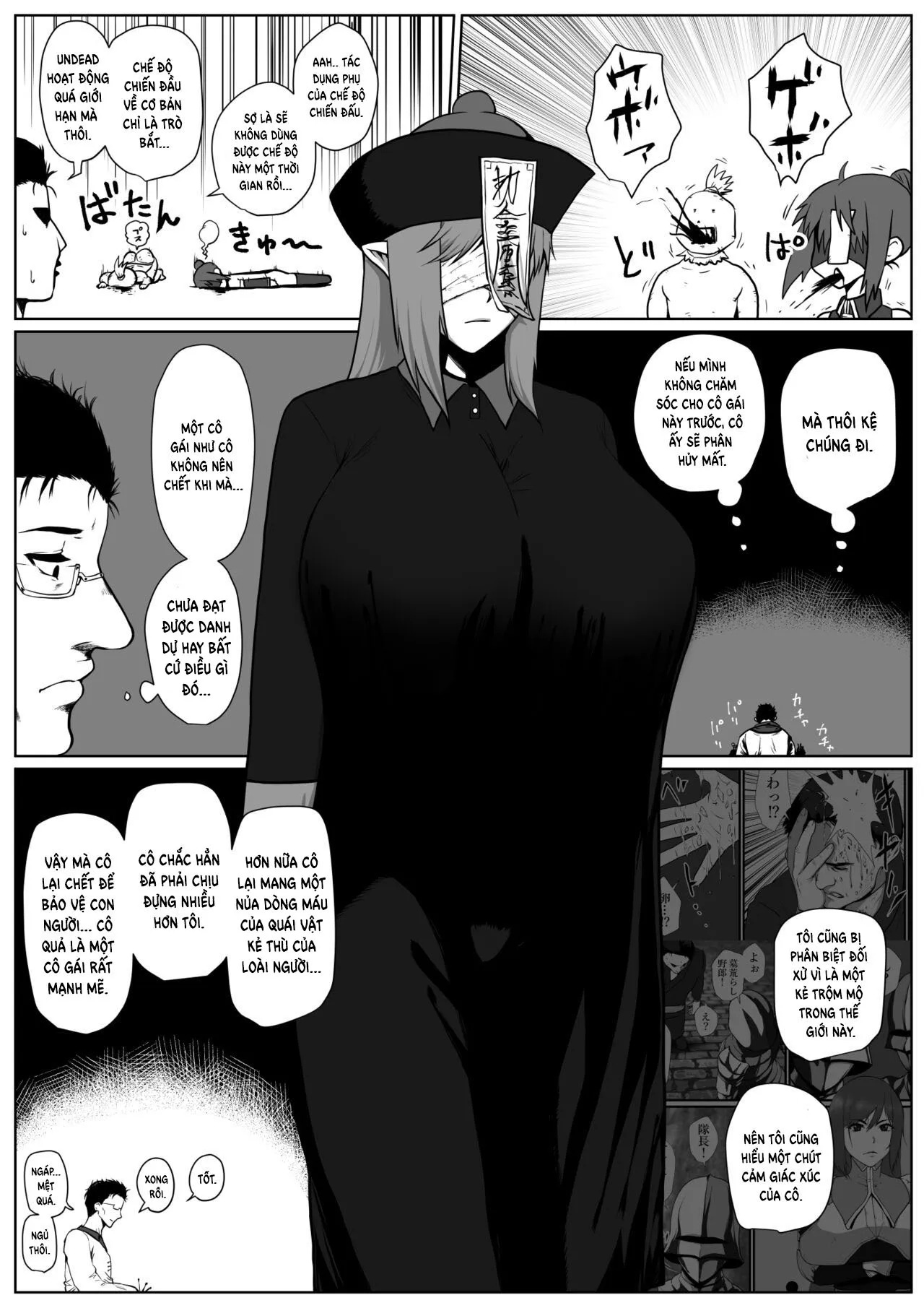 HentaiVN.net - Ảnh 12 - Sekkaku Isekai Tensei shita no ni Shiryoujutsushi datta kara Ero Ero Jiangshi Tsukutte Osewa Gakari ni Shitatta 2 [せっかく異世界転生したのに死霊術師だったからエロエロキョンシー造ってお世話係にしたった] - CHỊT CƯƠNG THI PHẦN 2