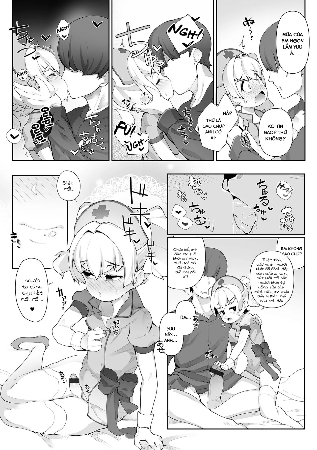 HentaiVN.net - Ảnh 13 - Otokonoko Nursing! - Oneshot