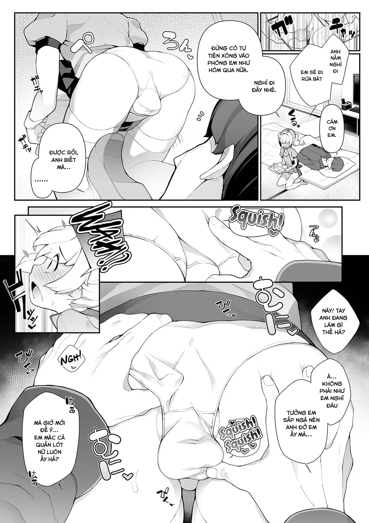 HentaiVN.net - Ảnh 4 - Otokonoko Nursing! - Oneshot