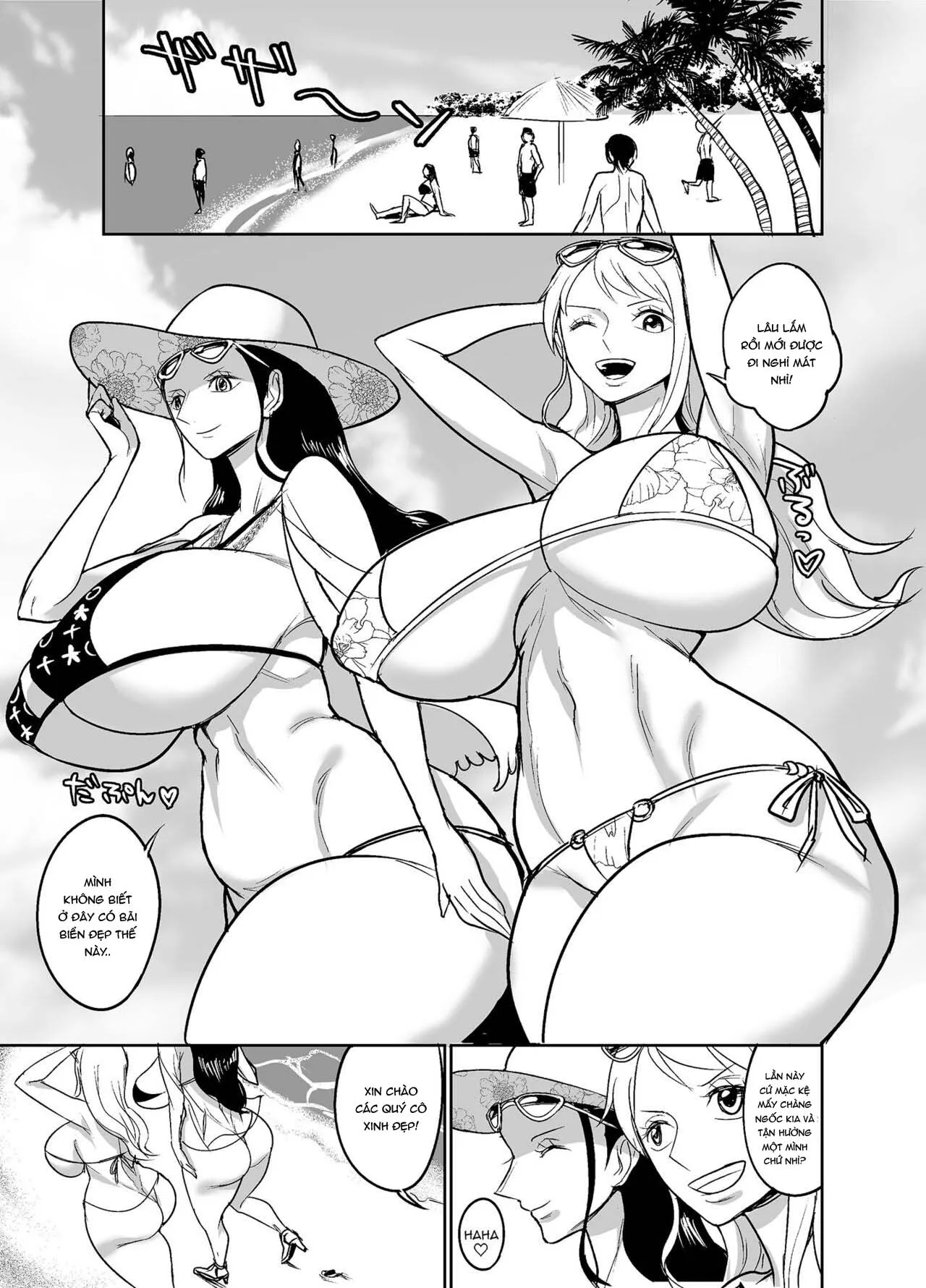 HentaiVN.net - Ảnh 3 - NamiRobi OneShota Vacance [ナミロビおねショタバカンス] - Oneshot