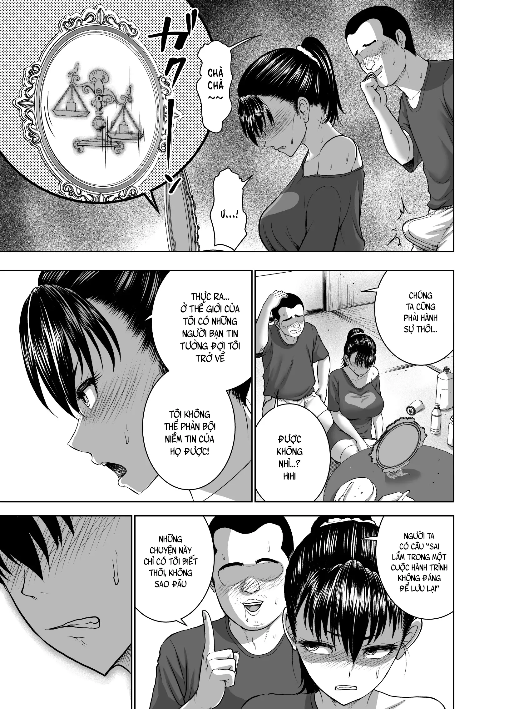 HentaiVN.net - Ảnh 24 - 天秤のせいで帰れない魔法使い - Chap 1