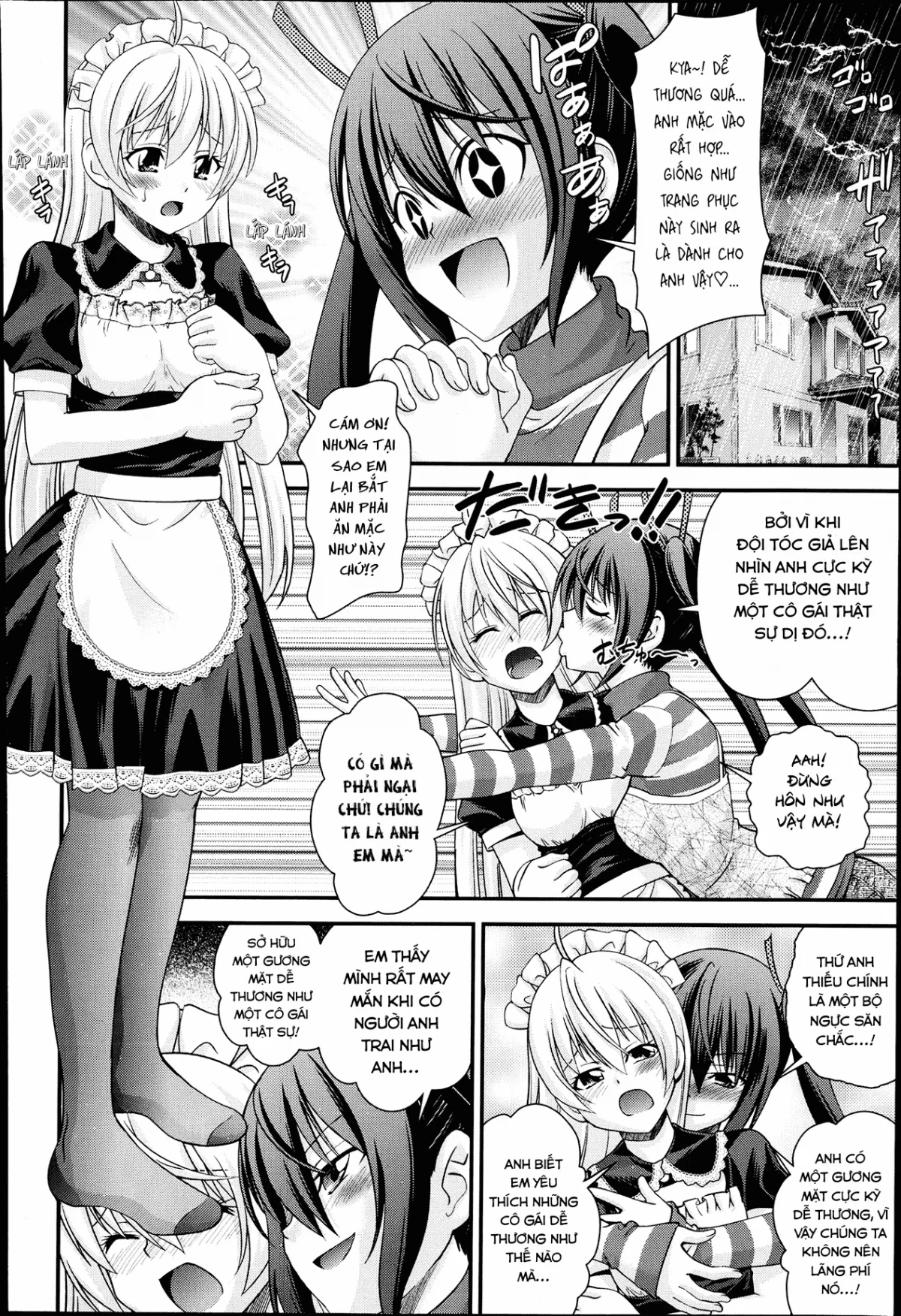 HentaiVN.net - Ảnh 11 - Hoán đổi với em gái - Chap 1