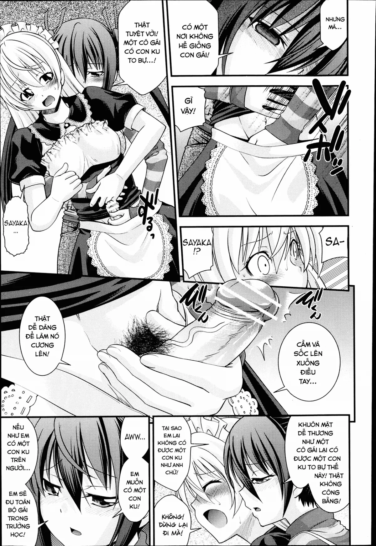 HentaiVN.net - Ảnh 12 - Hoán đổi với em gái - Chap 1