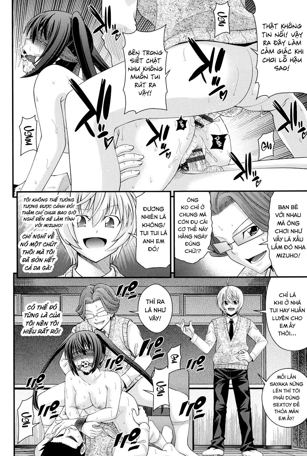 HentaiVN.net - Ảnh 15 - Hoán đổi với em gái - Chap 4