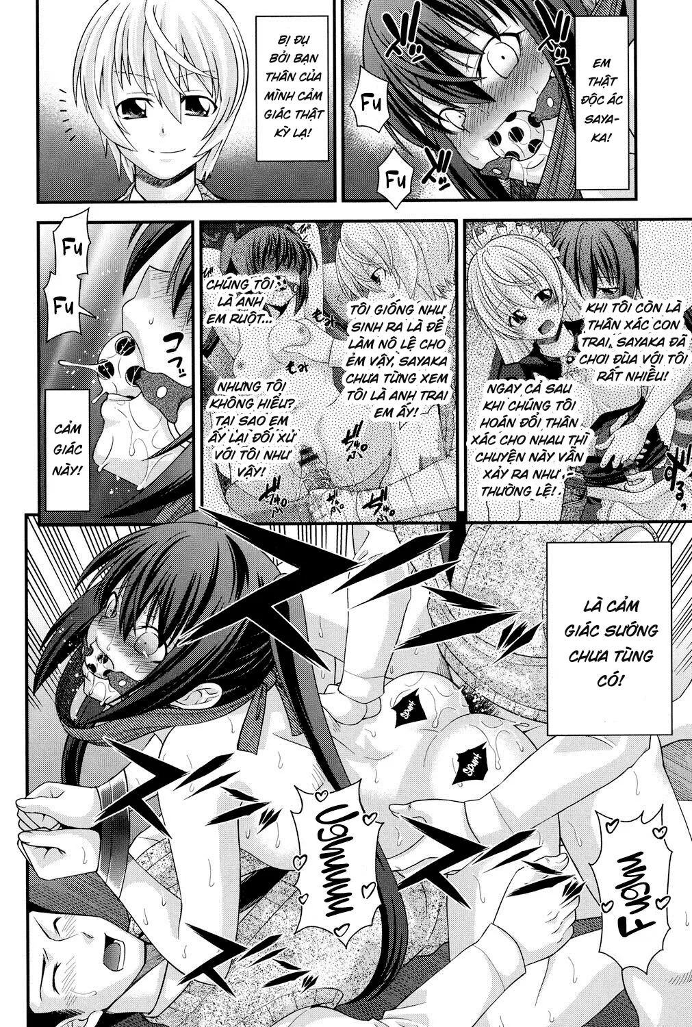 HentaiVN.net - Ảnh 17 - Hoán đổi với em gái - Chap 4