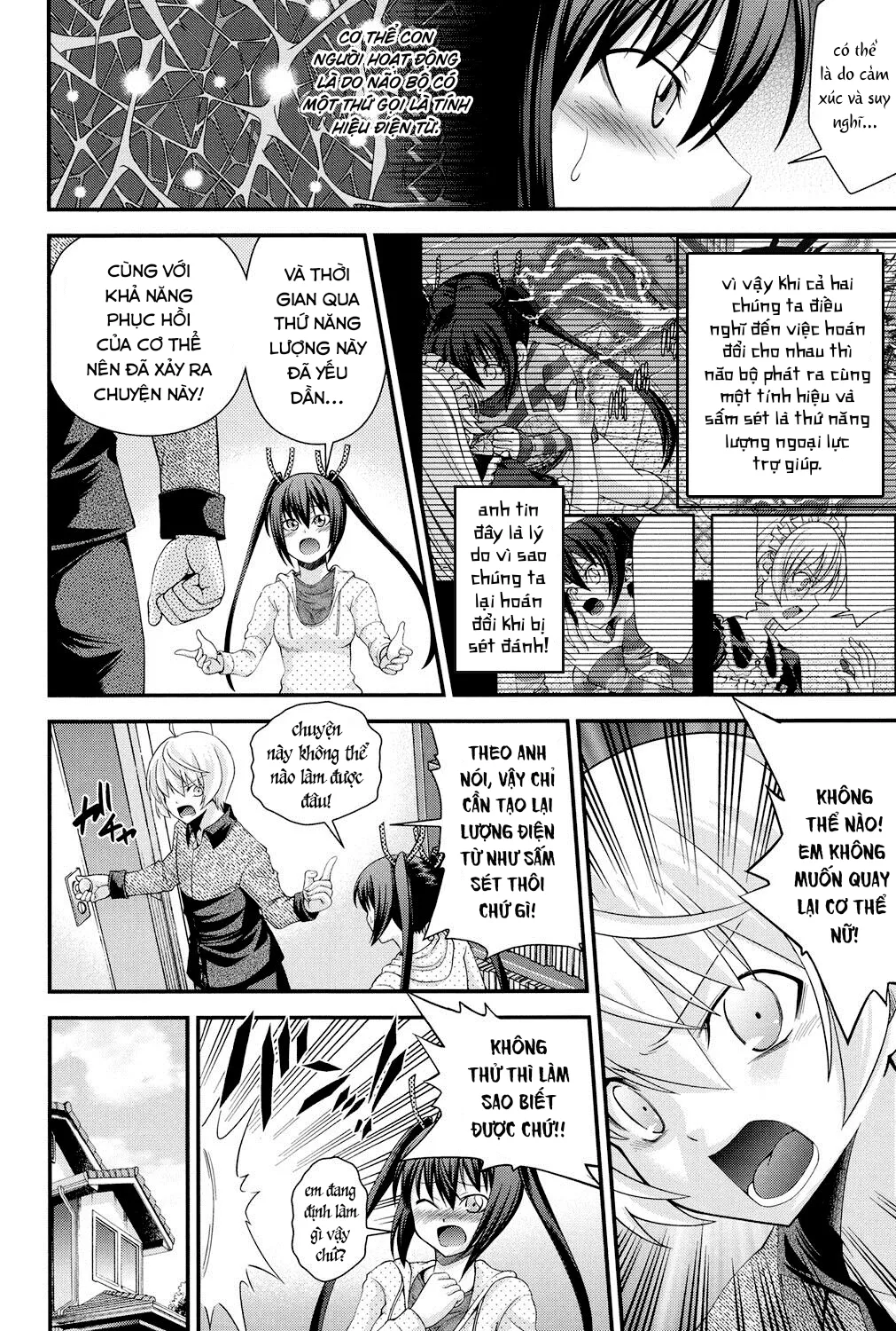 HentaiVN.net - Ảnh 25 - Hoán đổi với em gái - Chap 5 END