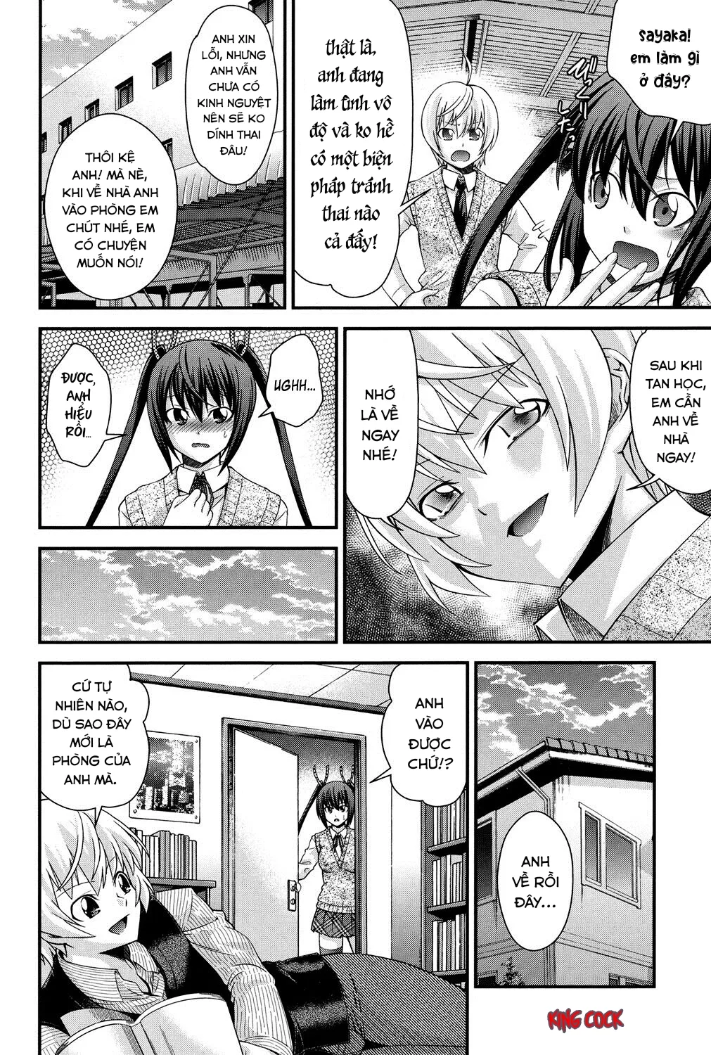 HentaiVN.net - Ảnh 27 - Hoán đổi với em gái - Chap 5 END
