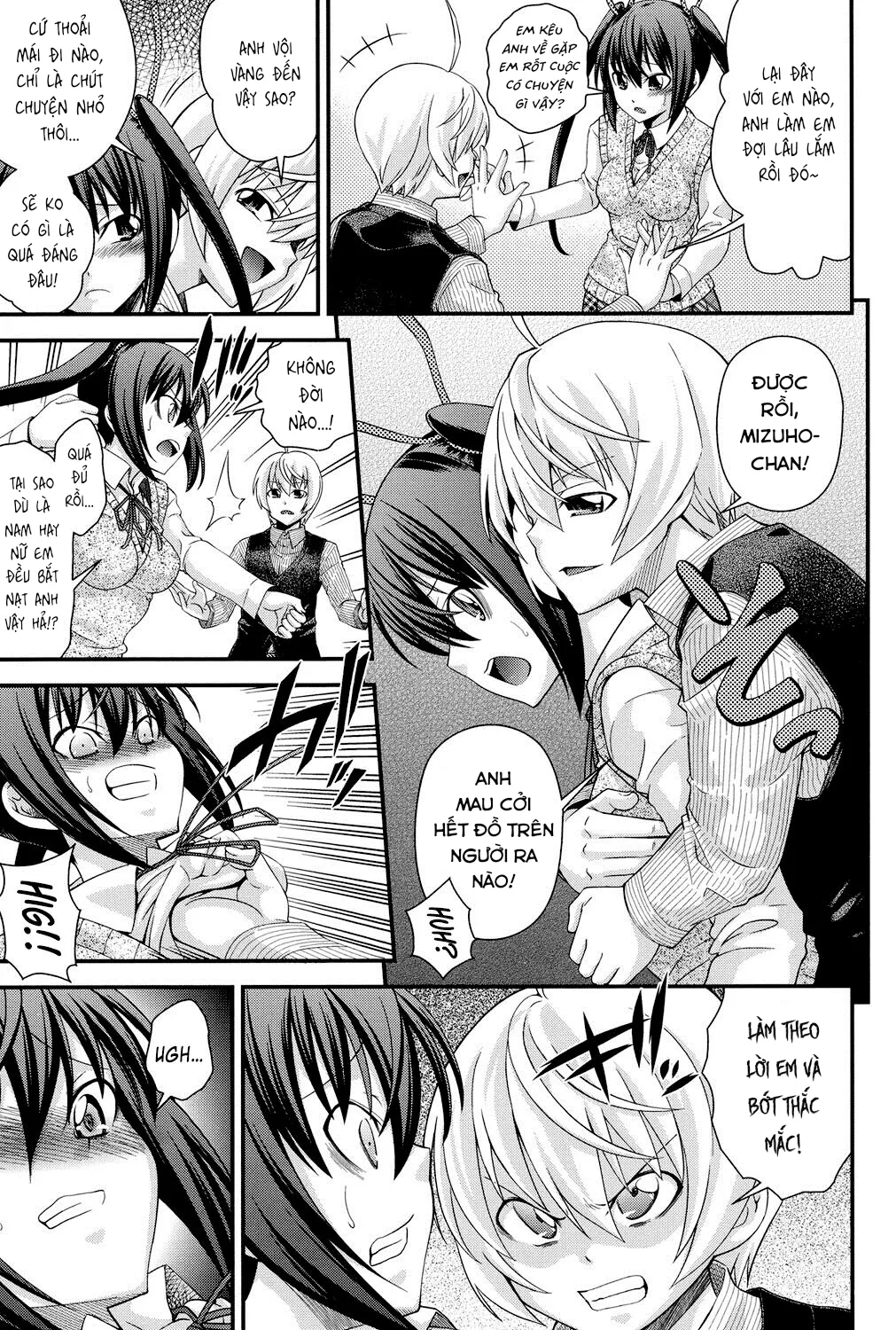 HentaiVN.net - Ảnh 28 - Hoán đổi với em gái - Chap 5 END