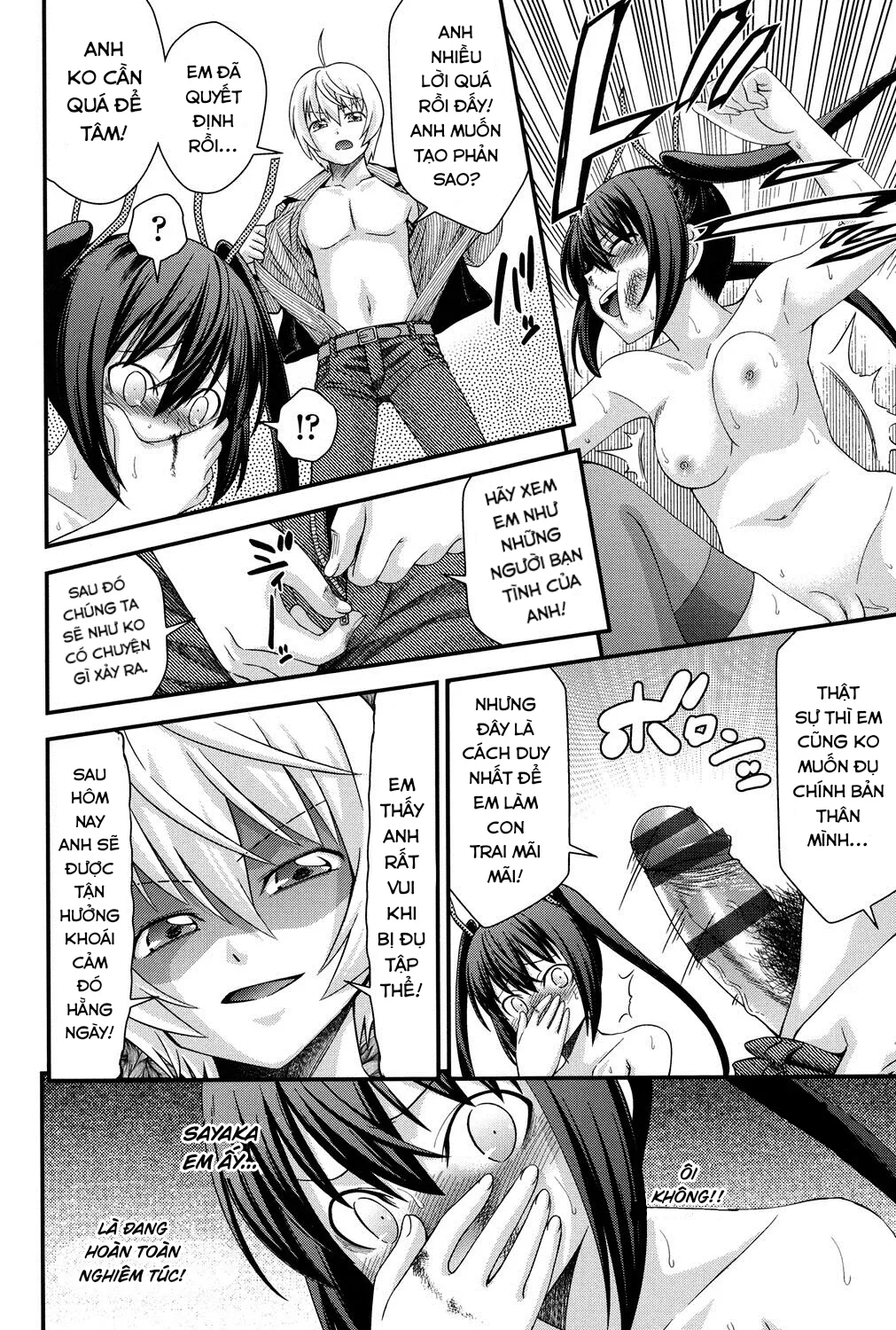 HentaiVN.net - Ảnh 31 - Hoán đổi với em gái - Chap 5 END