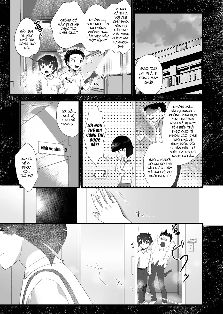 HentaiVN.net - Ảnh 5 - Bóng ma nhà vệ sinh [Hanako-kun to asobo] - Oneshot
