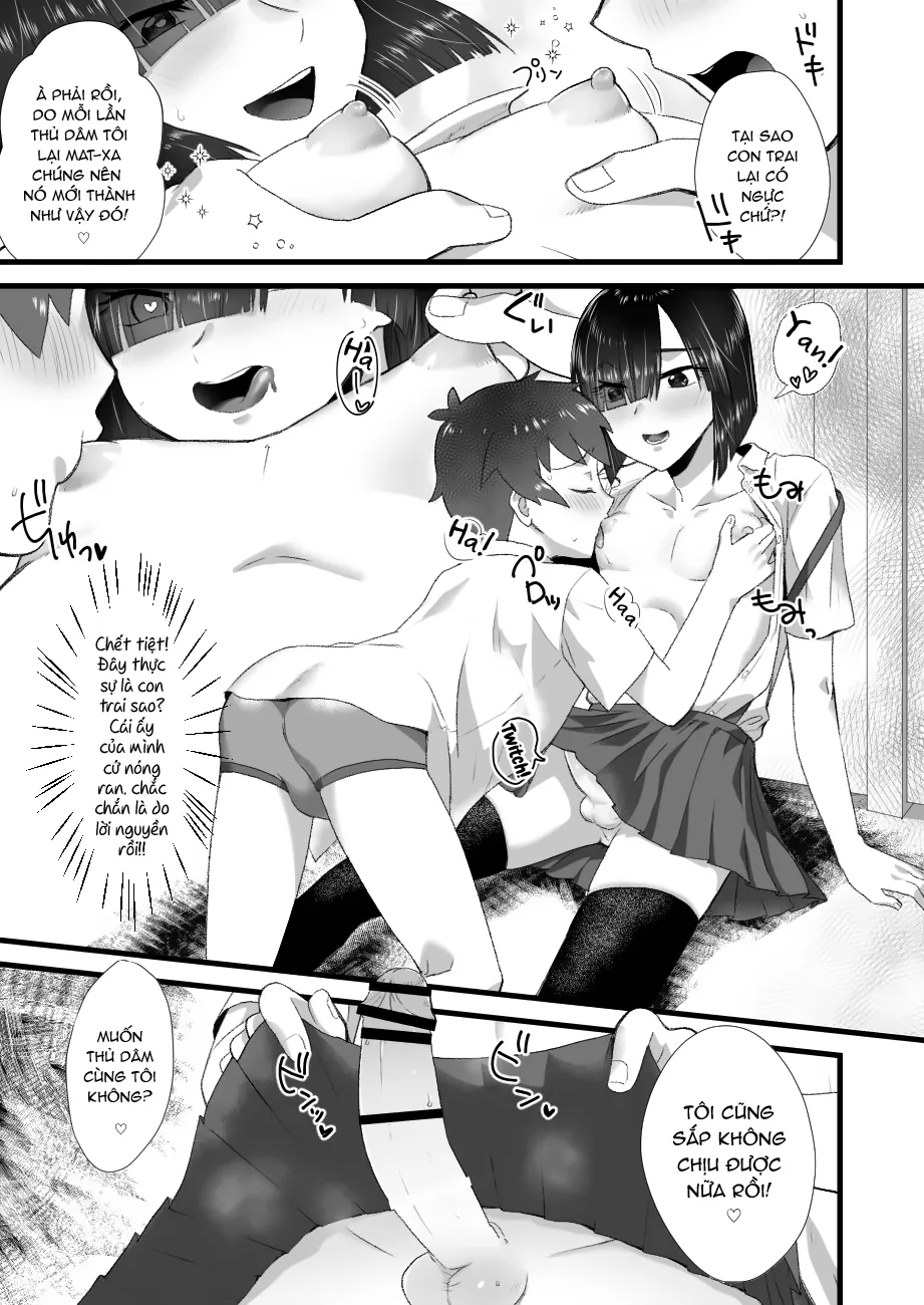 HentaiVN.net - Ảnh 9 - Bóng ma nhà vệ sinh [Hanako-kun to asobo] - Oneshot