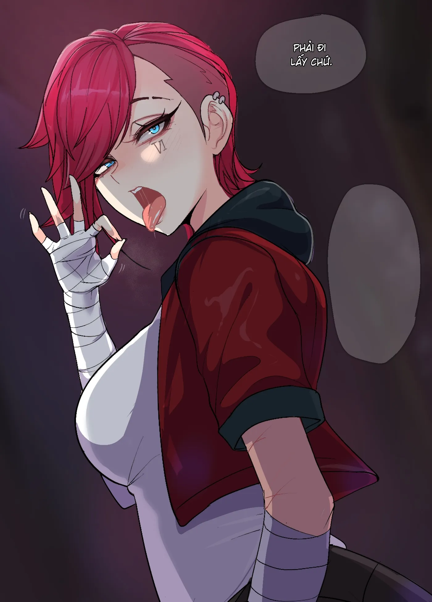 HentaiVN.net - Ảnh 19 - Tuyển tập những truyện Kim Toxic - Chap 4.1 - Vi và Caitlyn