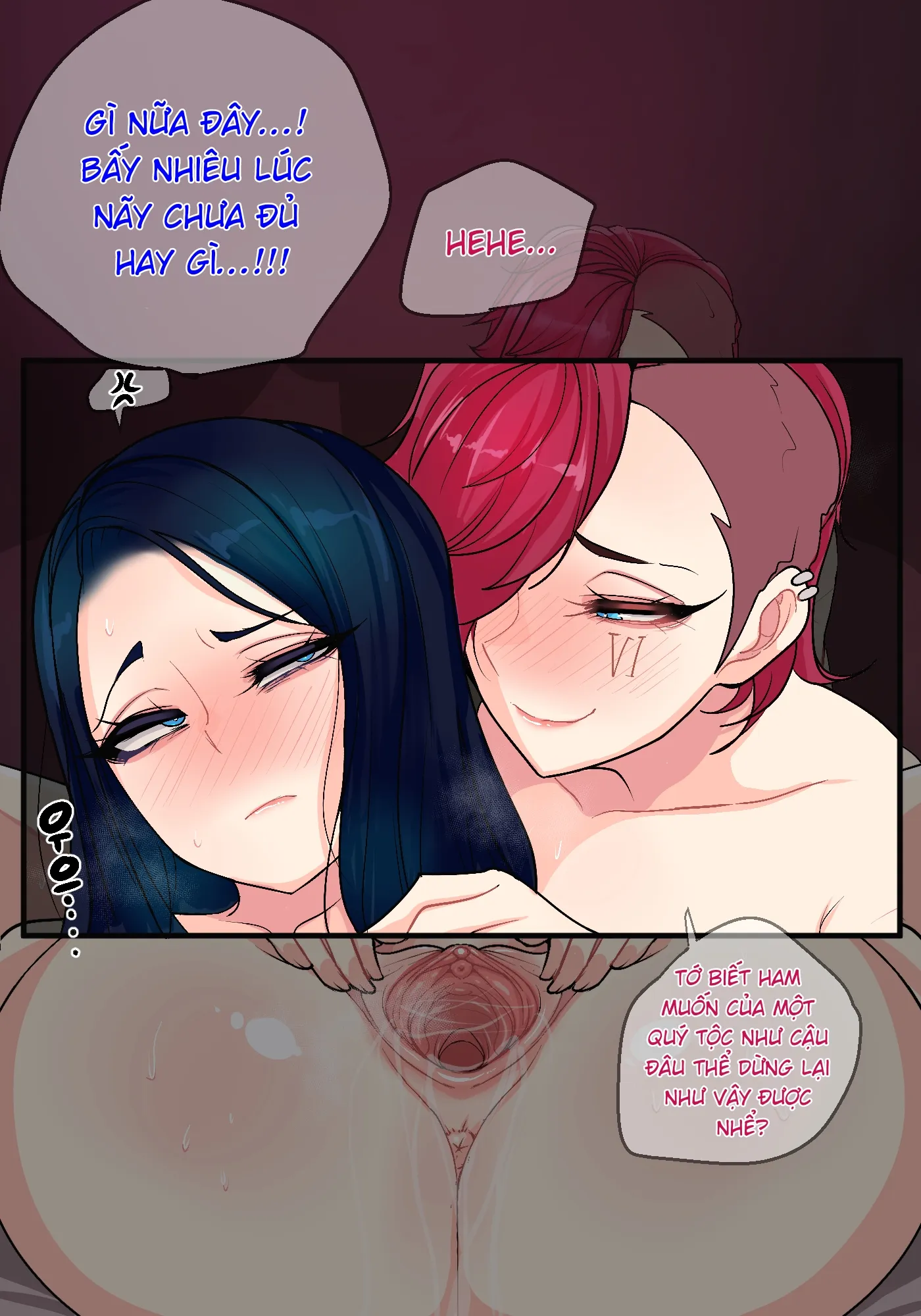 HentaiVN.net - Ảnh 4 - Tuyển tập những truyện Kim Toxic - Chap 4.2 - Vi và Caitlyn