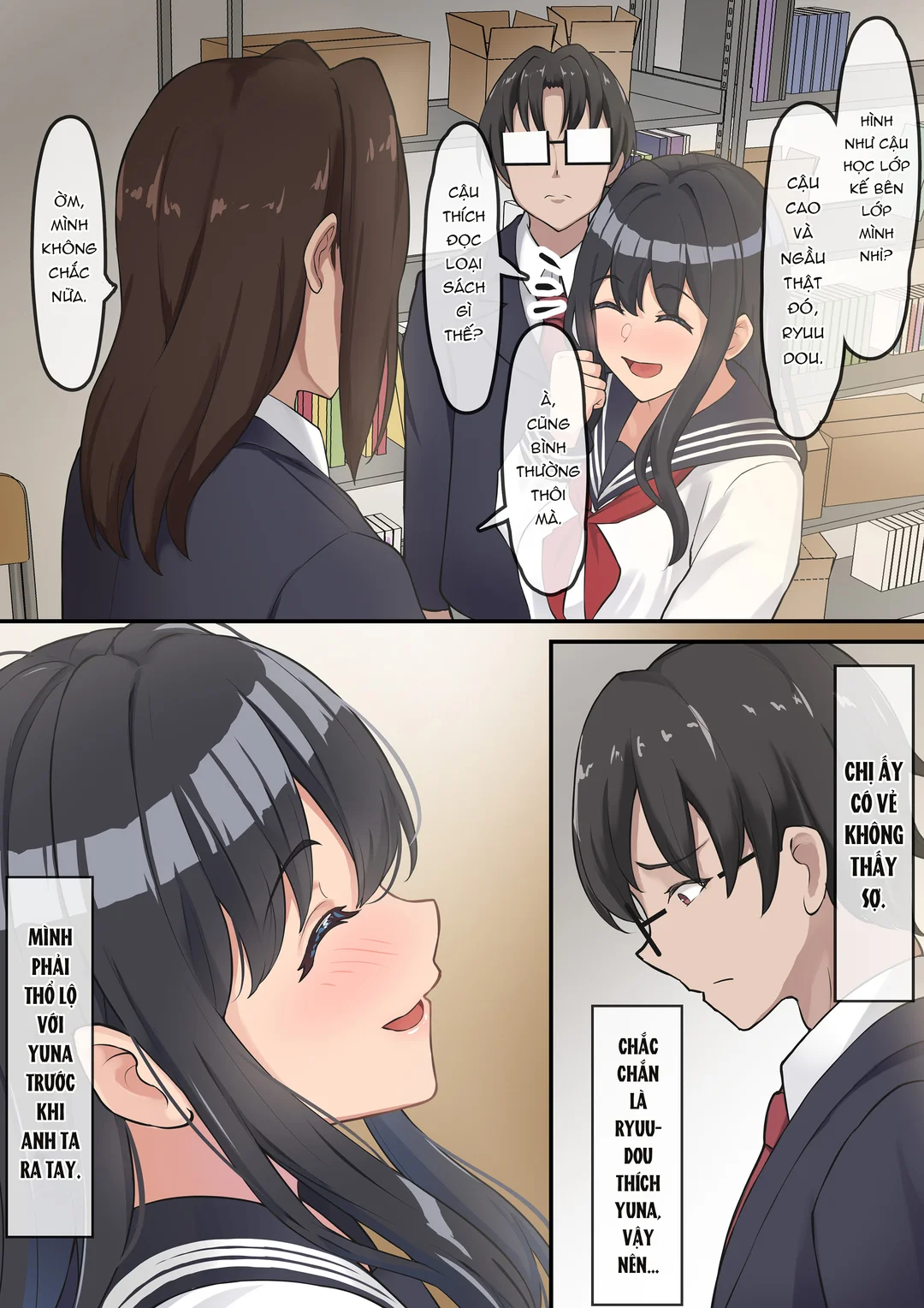 HentaiVN.net - Ảnh 17 - Tôi chỉ có thể đứng nhìn… - Part 1