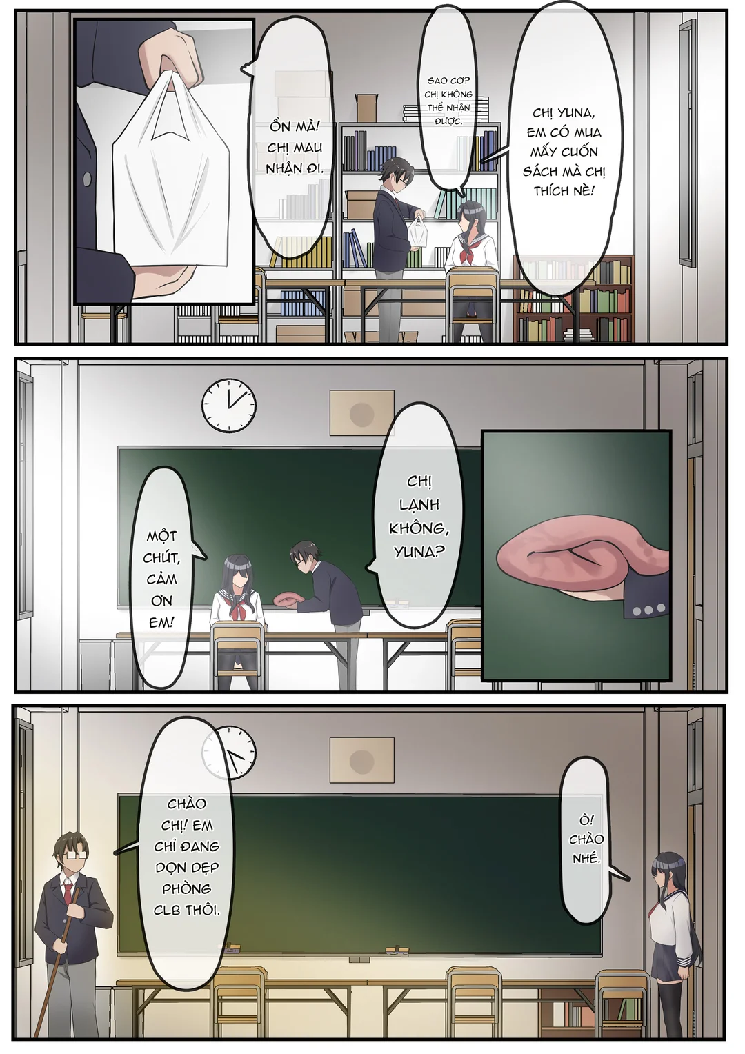 HentaiVN.net - Ảnh 19 - Tôi chỉ có thể đứng nhìn… - Part 1