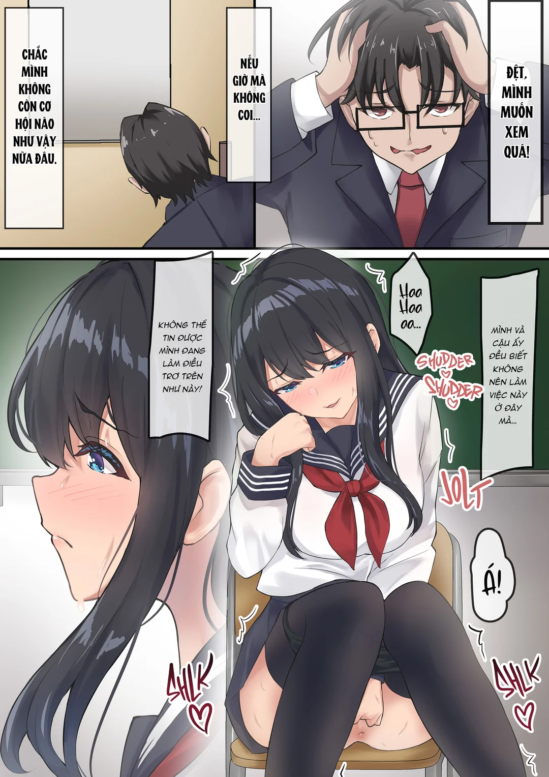 HentaiVN.net - Ảnh 5 - Tôi chỉ có thể đứng nhìn… - Part 1