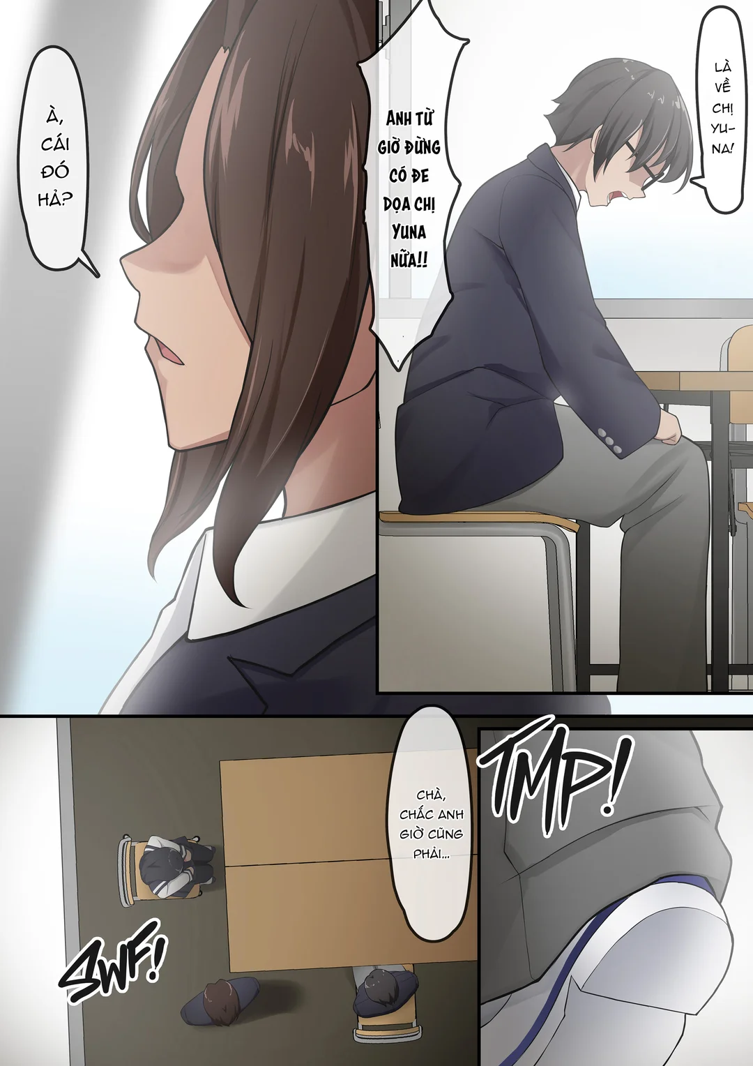HentaiVN.net - Ảnh 23 - Tôi chỉ có thể đứng nhìn… - Part 2-END