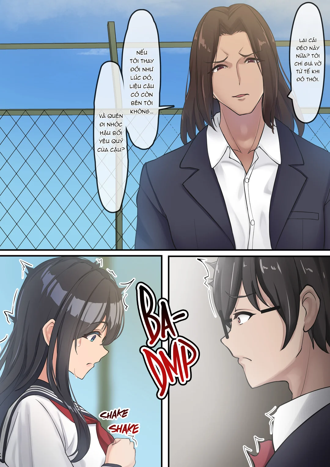 HentaiVN.net - Ảnh 4 - Tôi chỉ có thể đứng nhìn… - Part 2-END