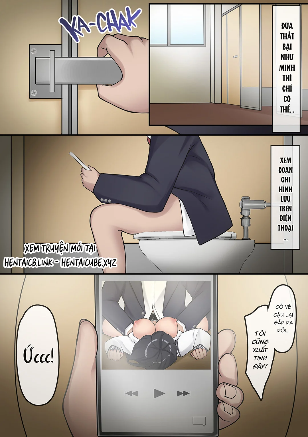 HentaiVN.net - Ảnh 48 - Tôi chỉ có thể đứng nhìn… - Part 2-END